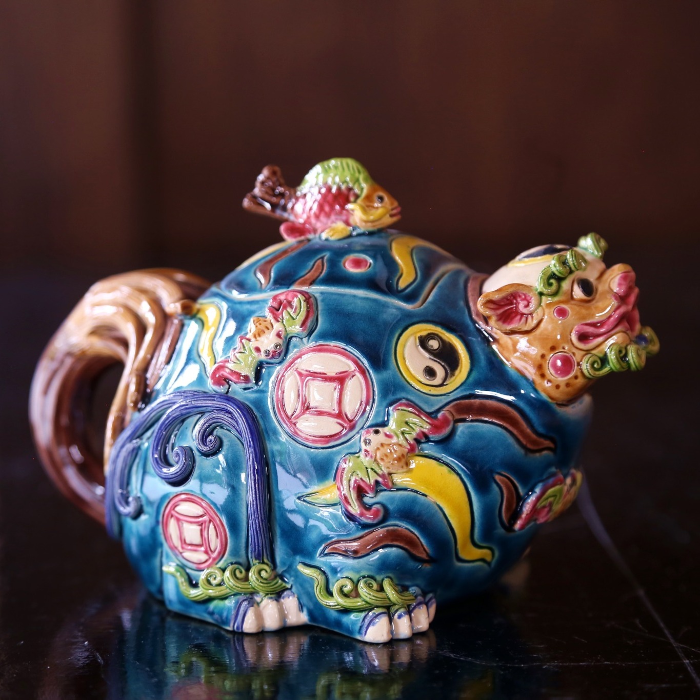 拍品作者介紹】交趾陶界的潮牌- 智廬交趾陶. 智廬交趾陶，為林智信