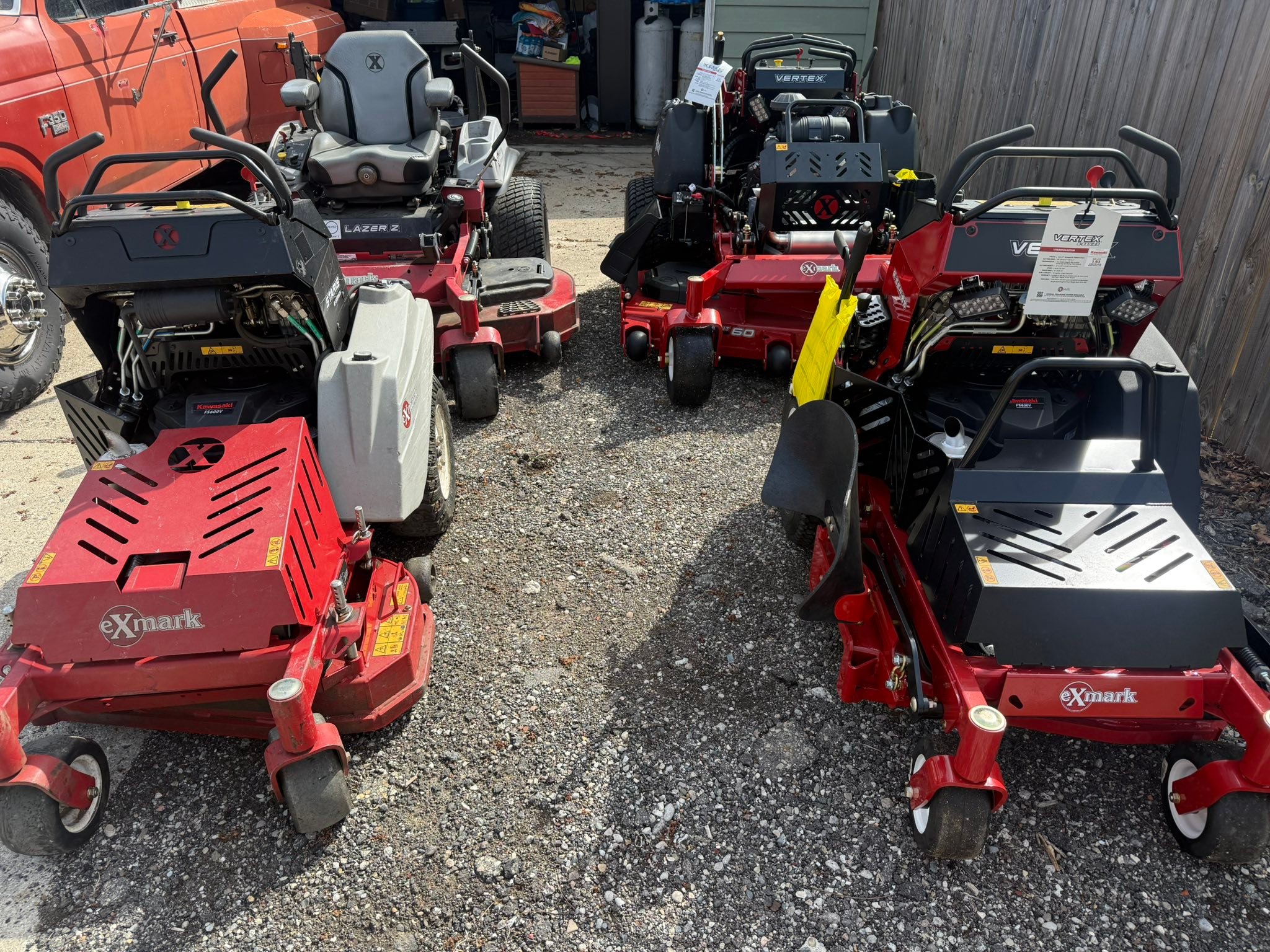Exmark mower equipment updates and accessories