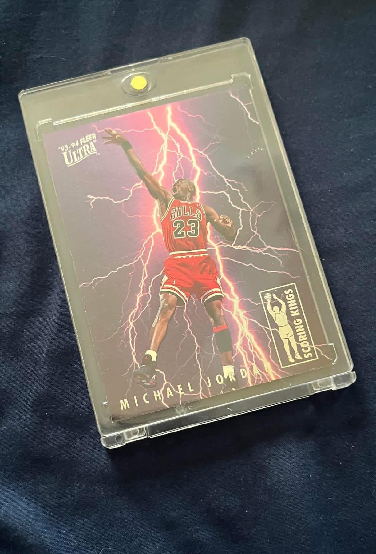 Rare 93-94 Ultra Scoring King Michael Jordan card pull