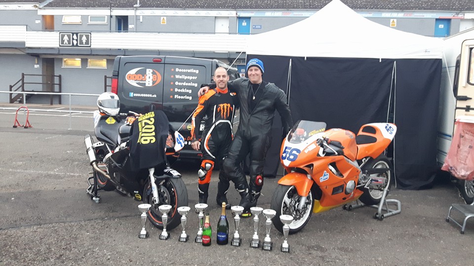 Jamie Ingham racing