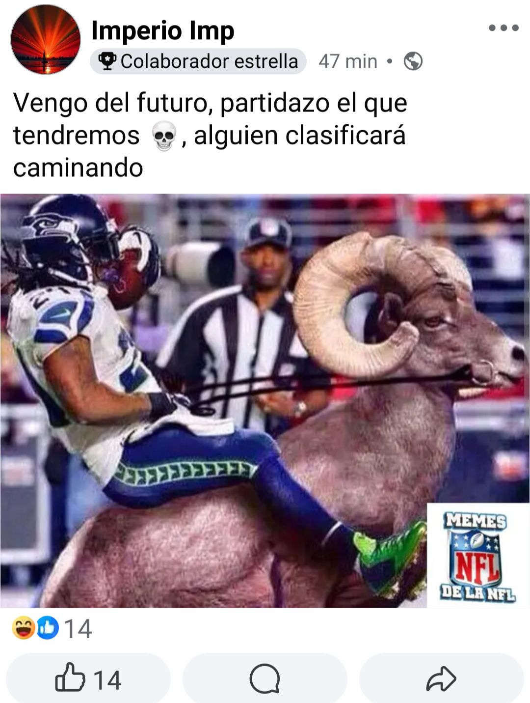 NACIÓN MEMES DE LA NFL | Casi se nos va 0-4 en menos de 2 años 😅 | Facebook