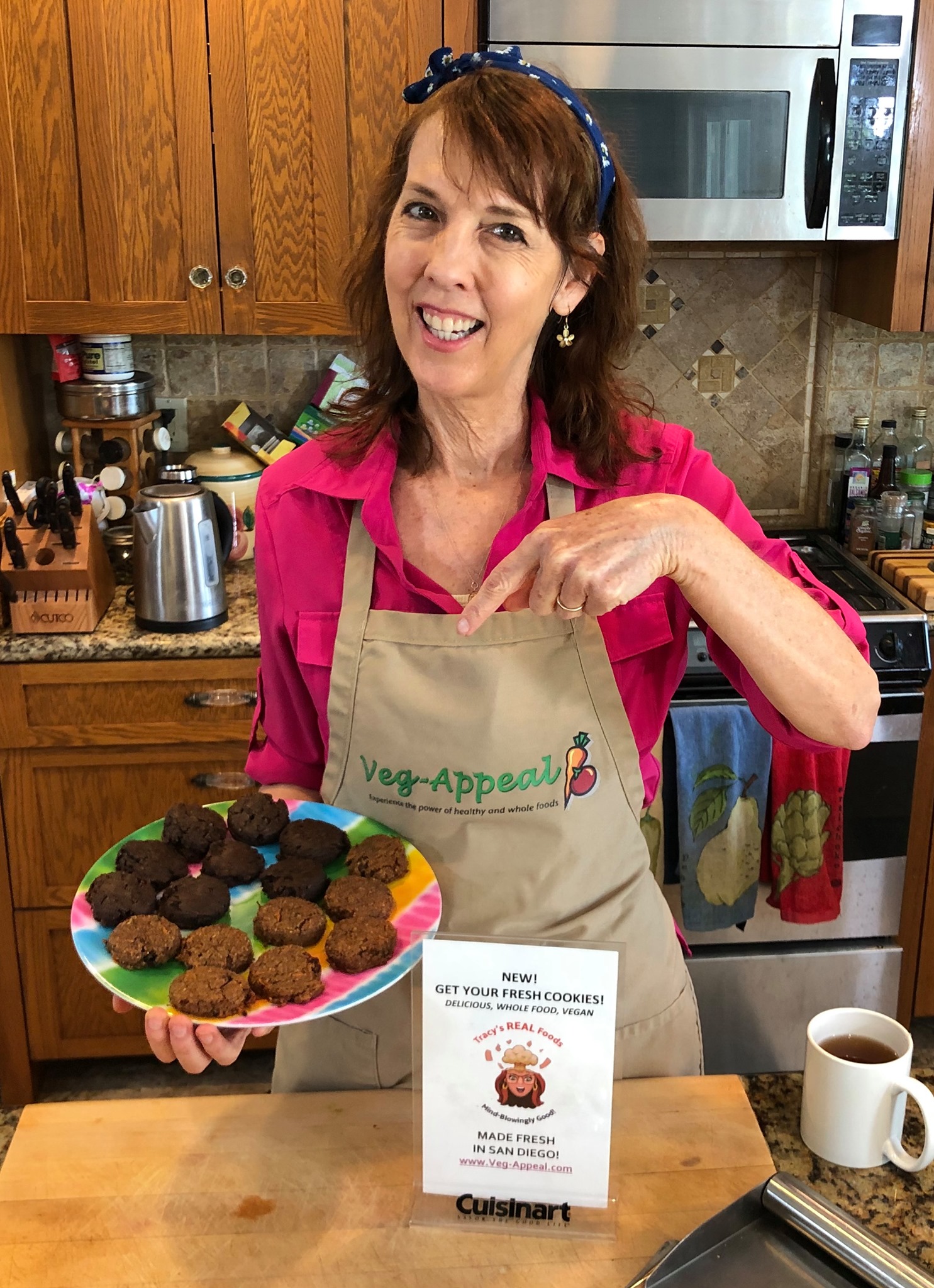 Thank you, Tracy! And here’s to the healing power of Plant-based eating ...