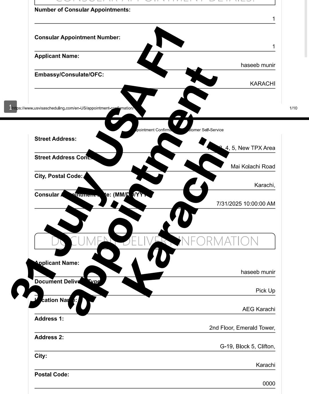 USA tourist visa B1/B2 early appointment+interview guidelines for ...