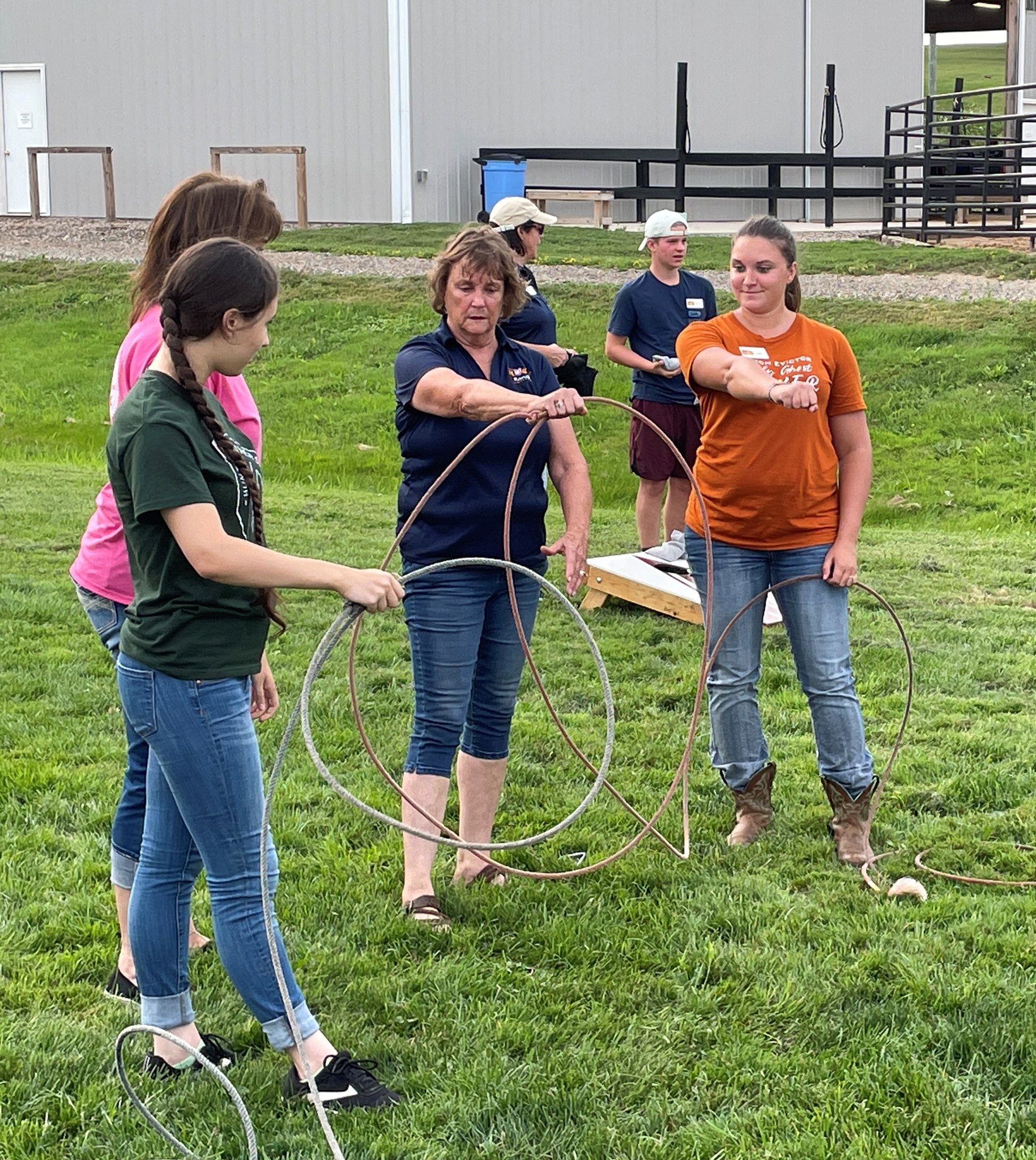 H.U.G.S. Ranch - Learning from Jill, who makes it look easy