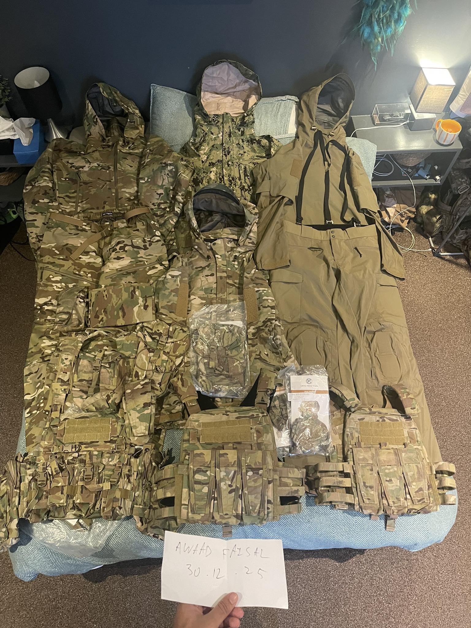 Combat pro Tactical Military Jacket Excellent as new Green Como 