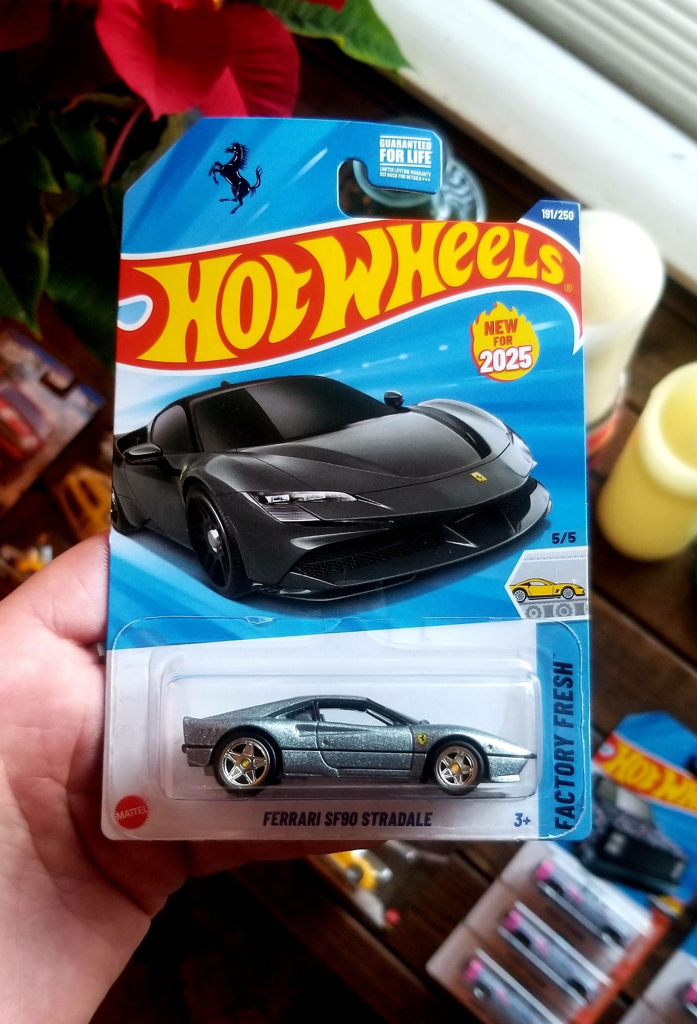 is a Hot Wheels Phil's Garage 1:64 scale Ferrari 288 GTO (Number 19/39