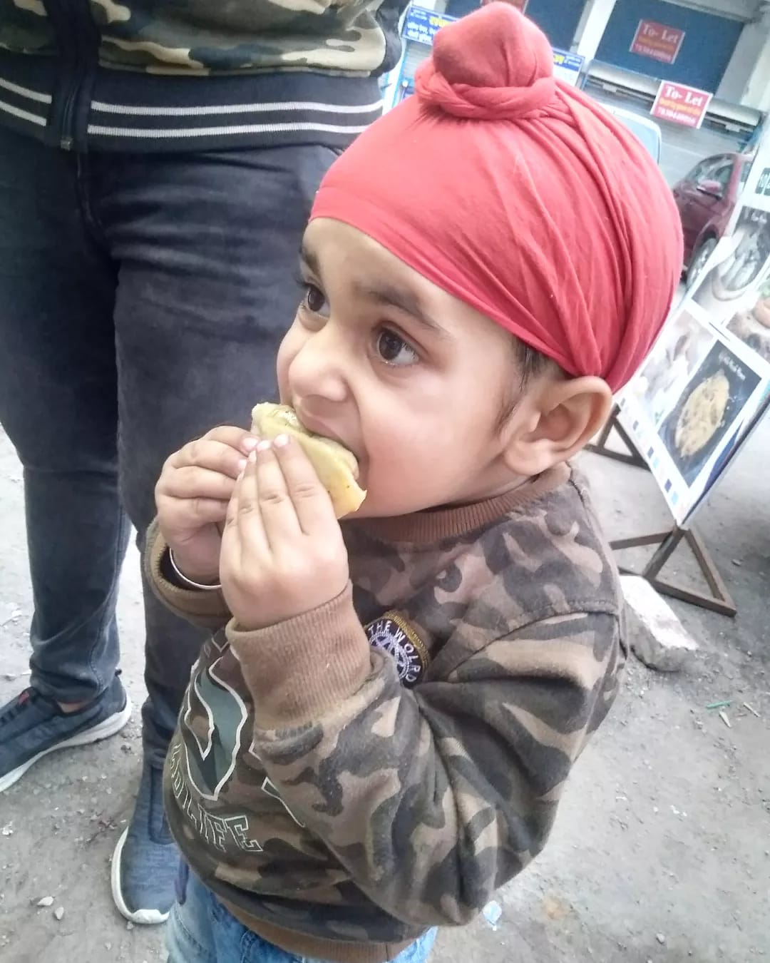 Student's Adda - LITTLE HAPPY CUSTOMER IS ENJOYING HIS...