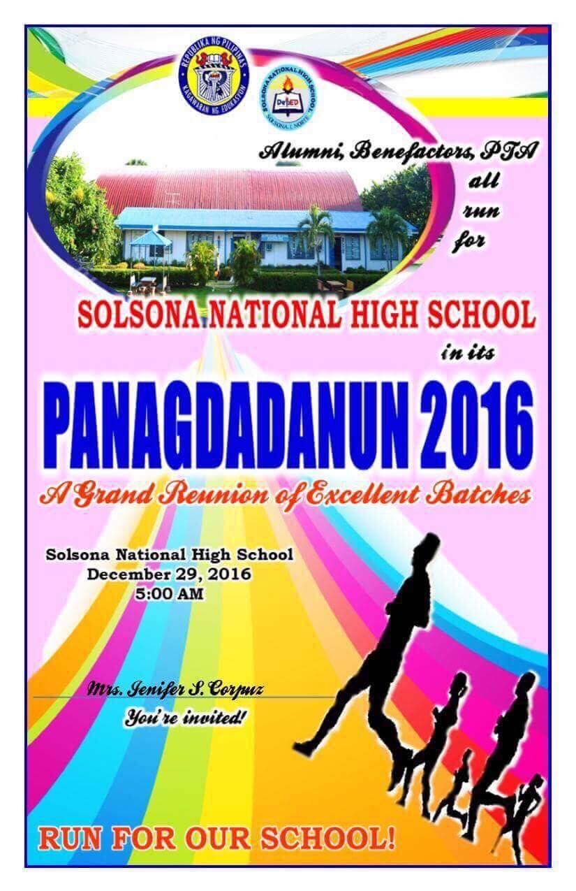 SNHS Maananteng Campus Alumni | Solsona