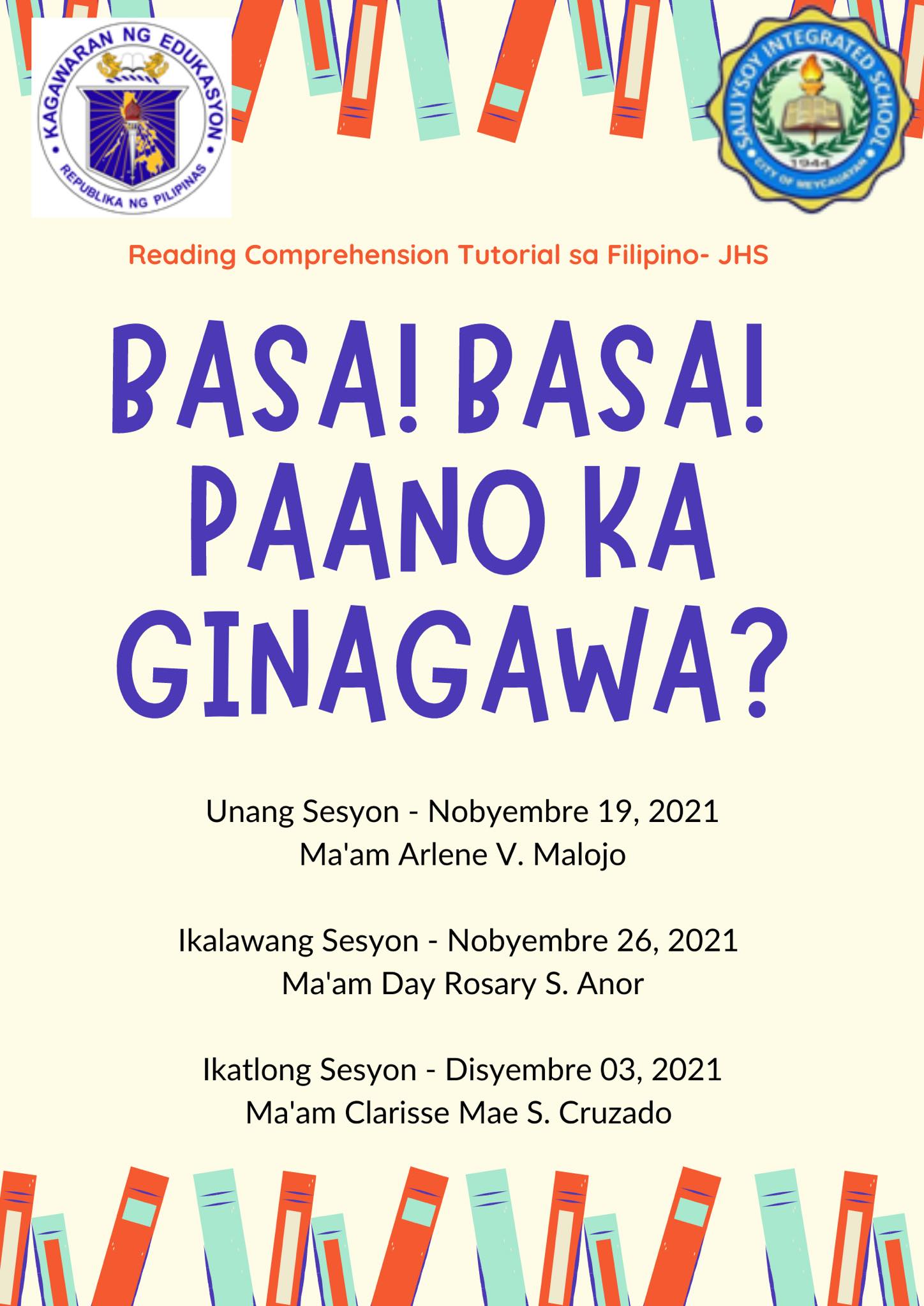 DepEd Tayo Saluysoy Integrated School - Meycauayan City - READING ...