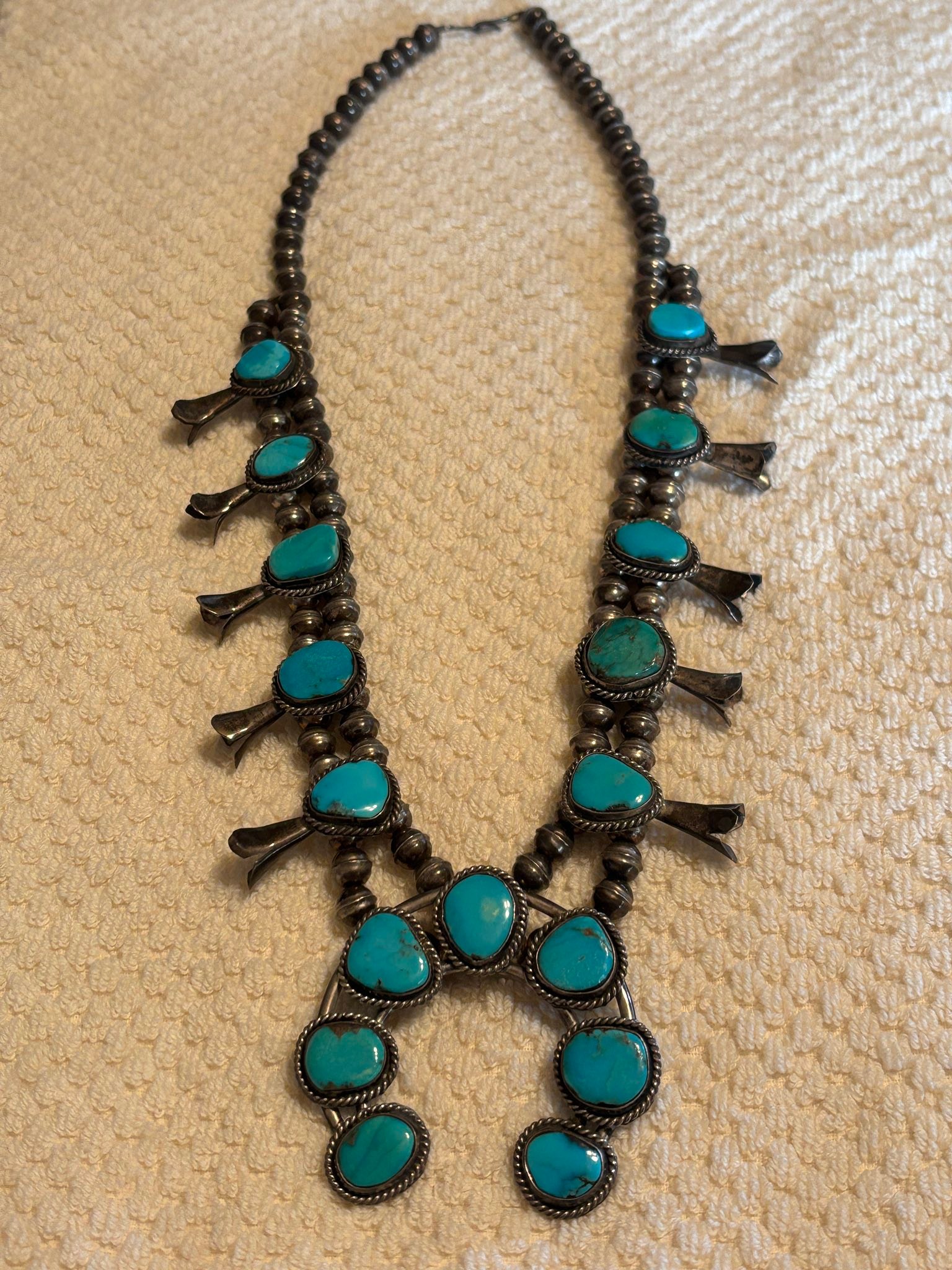 【vintage】Native Jewelry / <No.2676> Identify Native American jewelry with no marks?