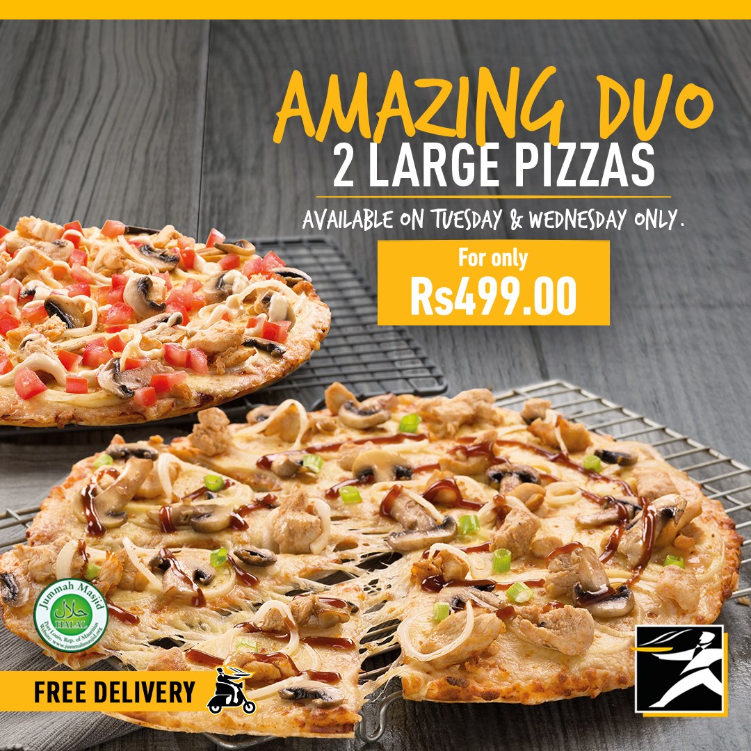 Our favourite offer of the... Debonairs Pizza Mauritius