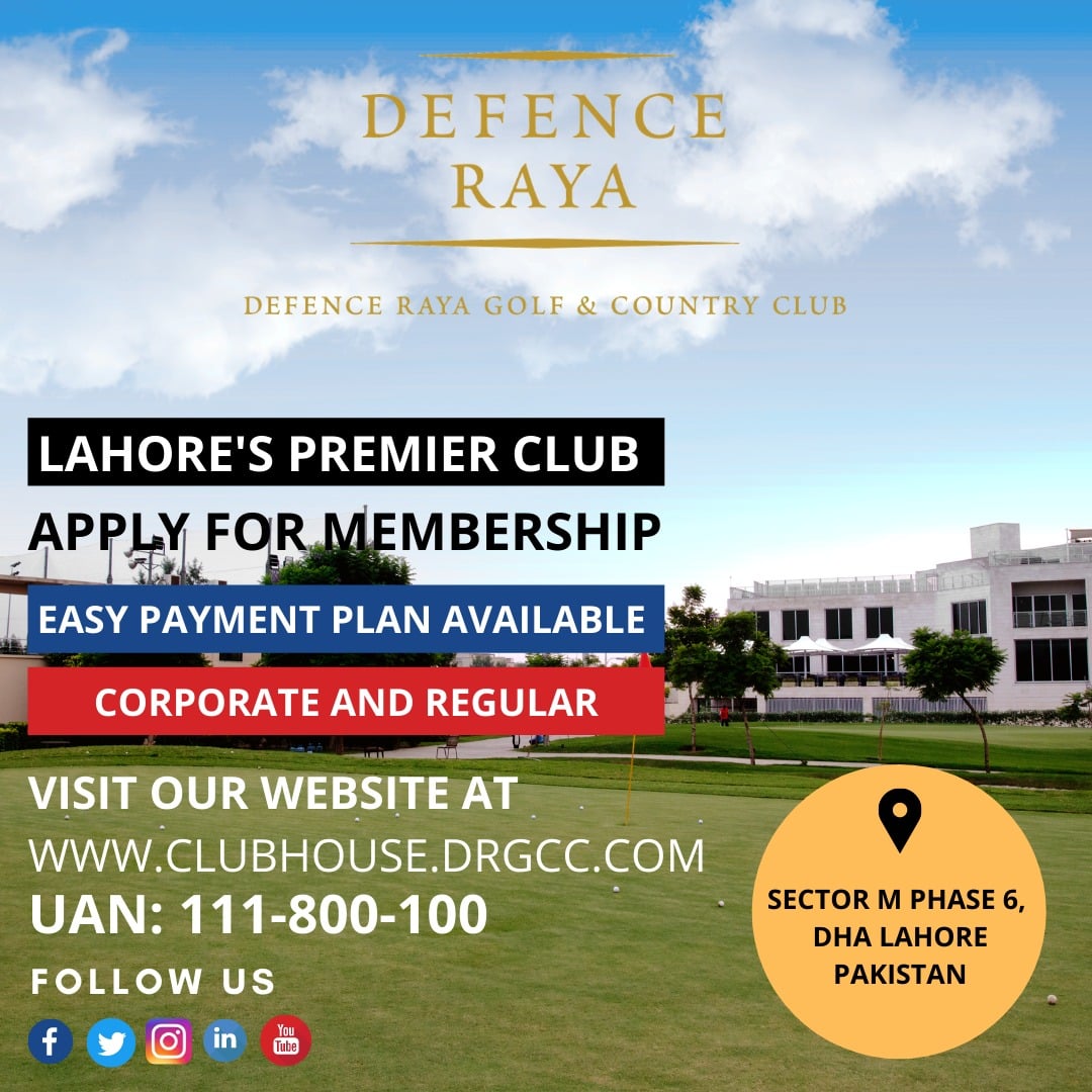 Apply for membership at... - Defence Raya Golf & Country Club