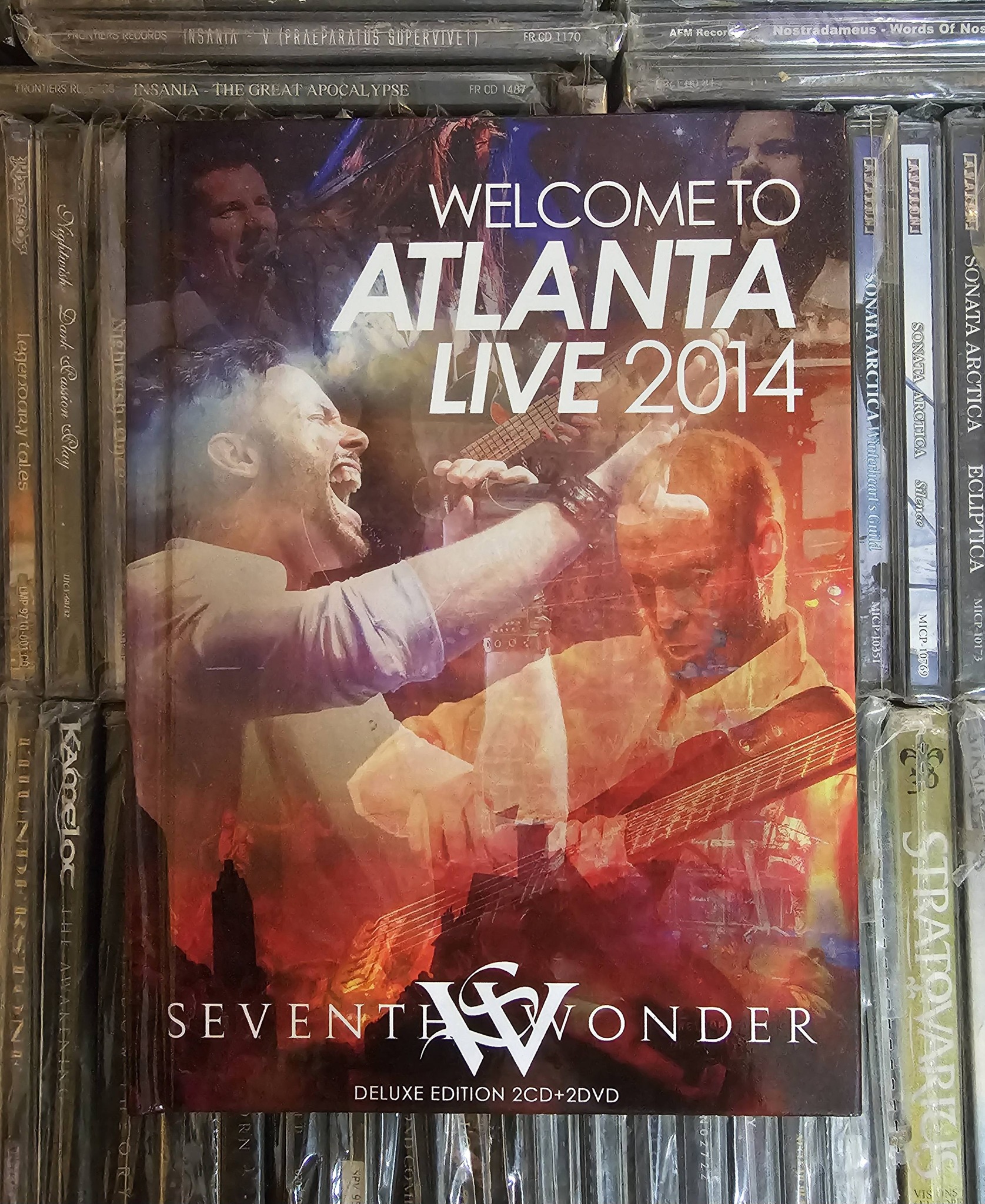 Seventh Wonder Welcome To Atlanta Live 2014 (Deluxe Ed.) Their 