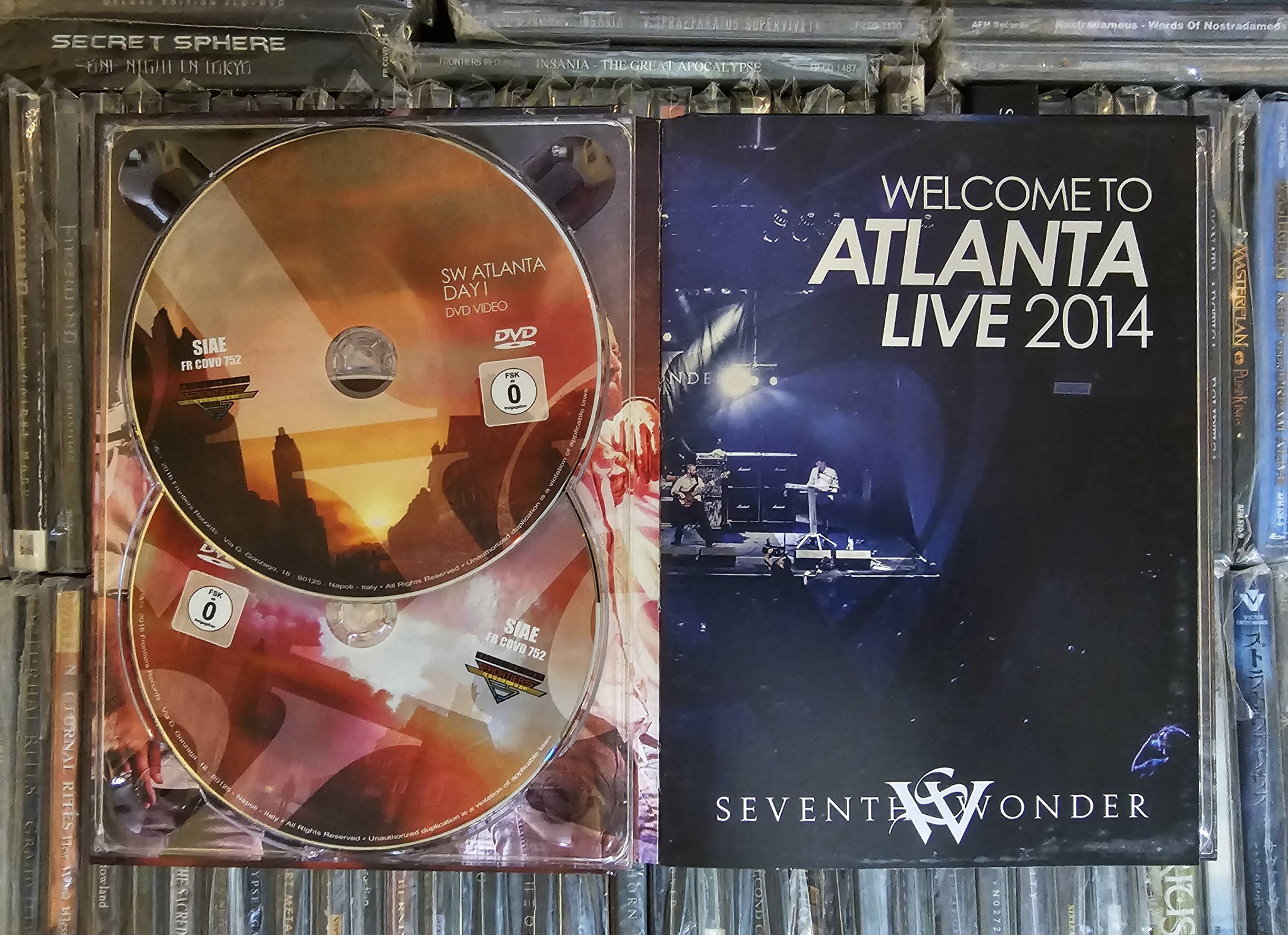 Seventh Wonder Welcome To Atlanta Live 2014 (Deluxe Ed.) Their 