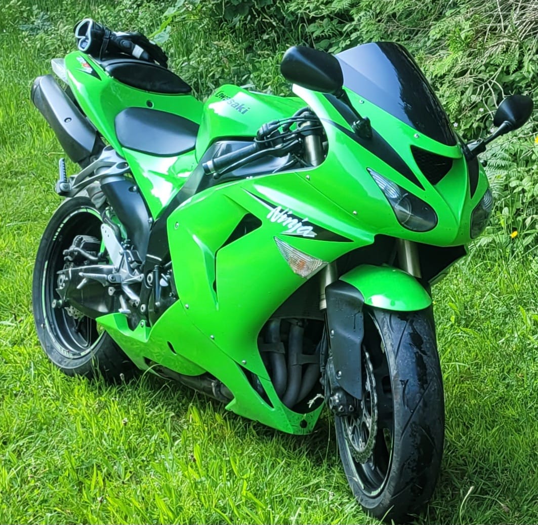 My 1st road bike ZX9R and Now my 10R plus and assortment of