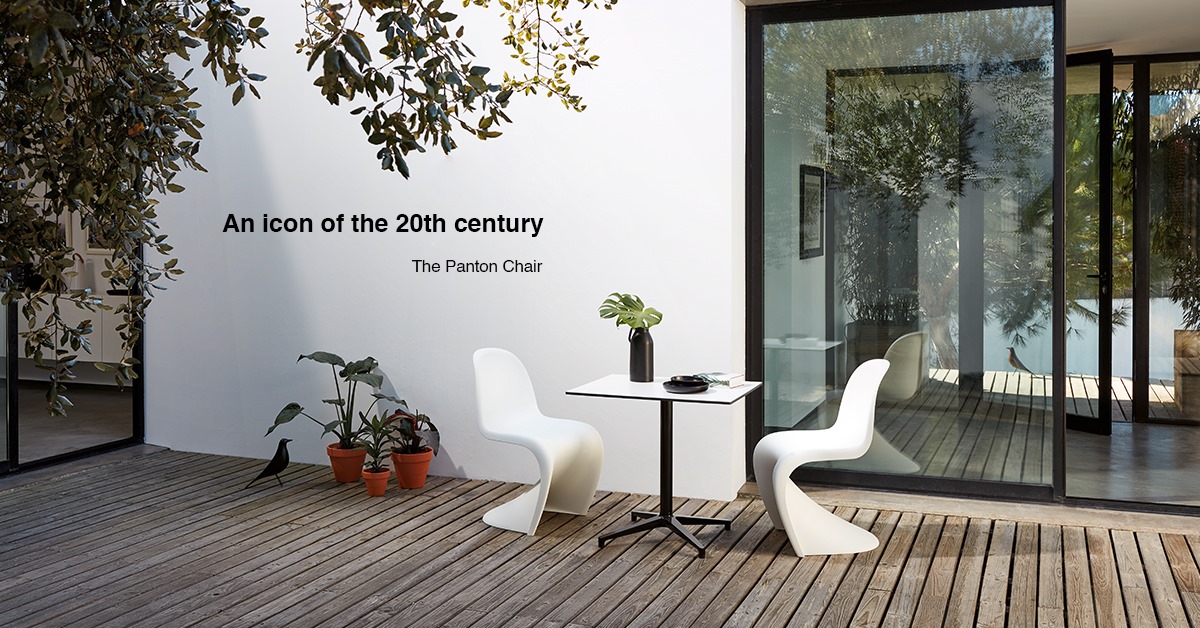 CWC Interiors - The Panton Chair by Verner Panton has...