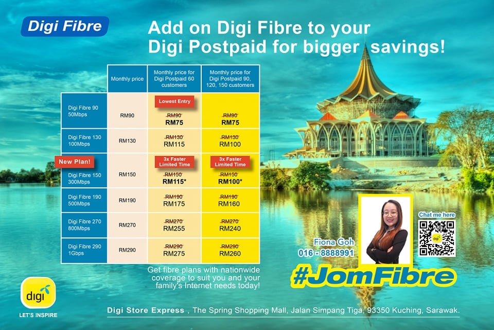 The all-new Digi... - Digi Store Express The Spring Kuching