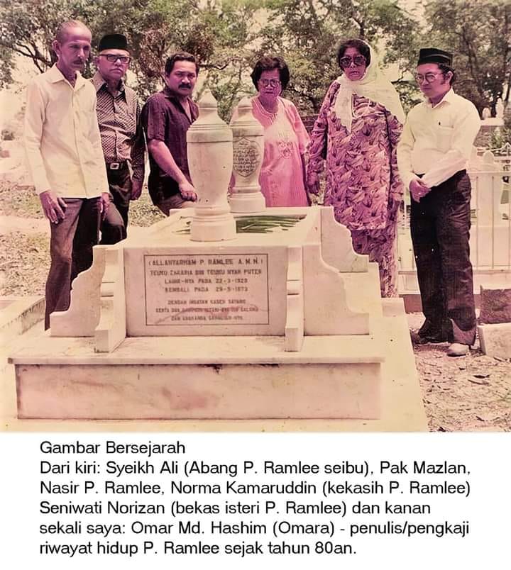 Di Mana Pusara Ayahanda P Ramlee Repair Gambar Lama Facebook