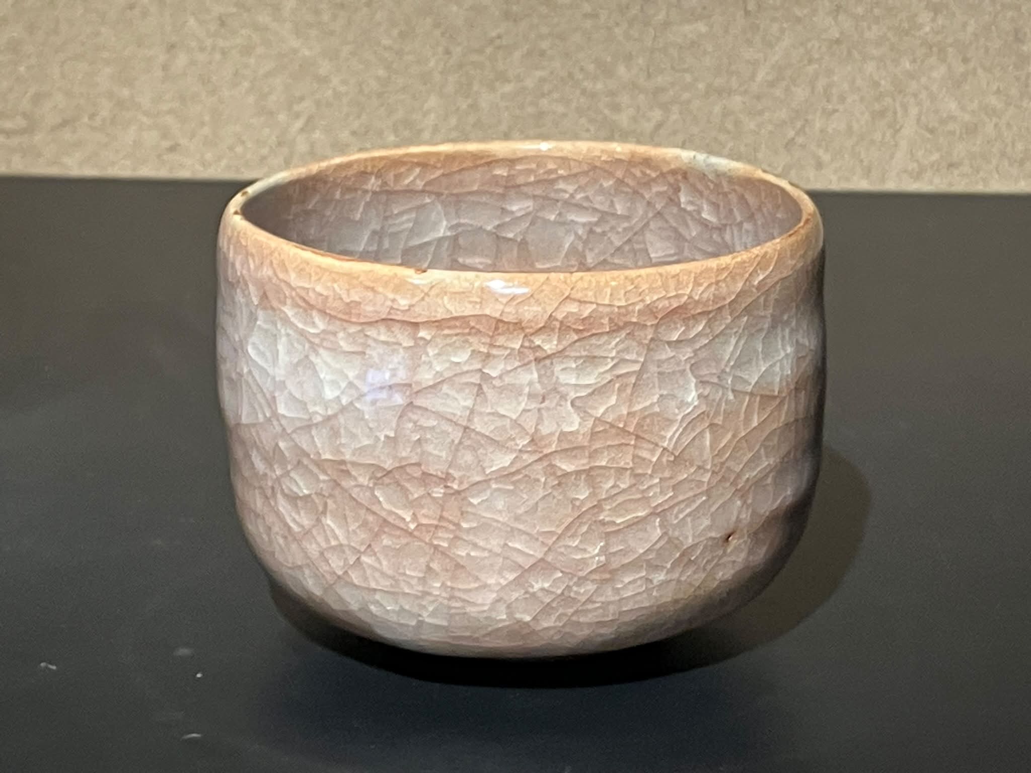 高内秀剛志野焼 志野ぐい呑 干し柿 高内秀剛作品