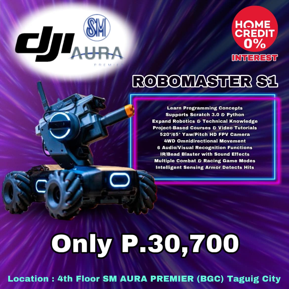 DJI - 🖤 ️ DJI ROBOMASTER S1 ️ 🖤 🔥 🔥 For Only P.30,700🔥 🔥 SHOP LOCATION ...