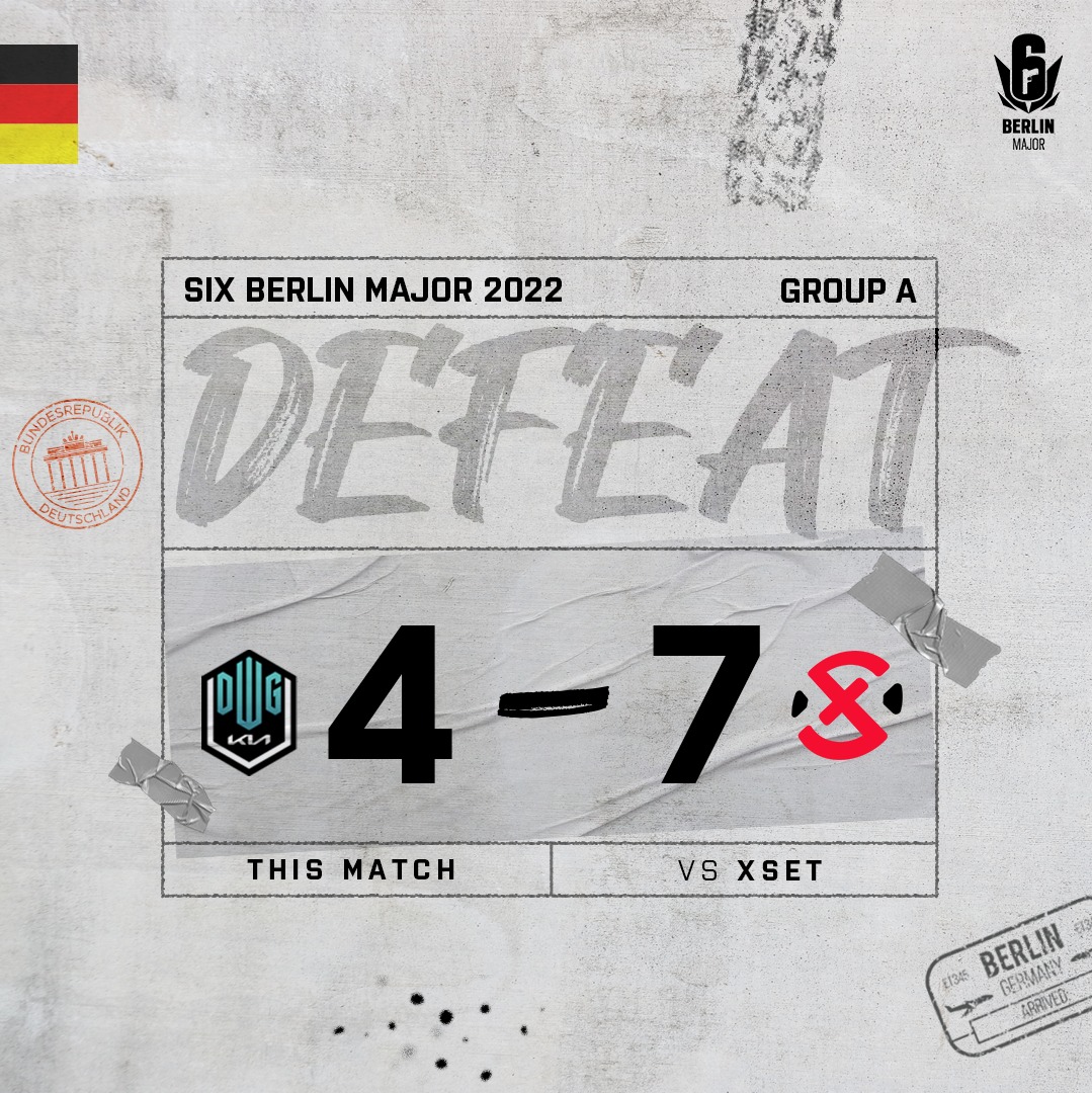 [#R6] Six Berlin Major 2022 vs XSET... - Dplus KIA Esports | Facebook