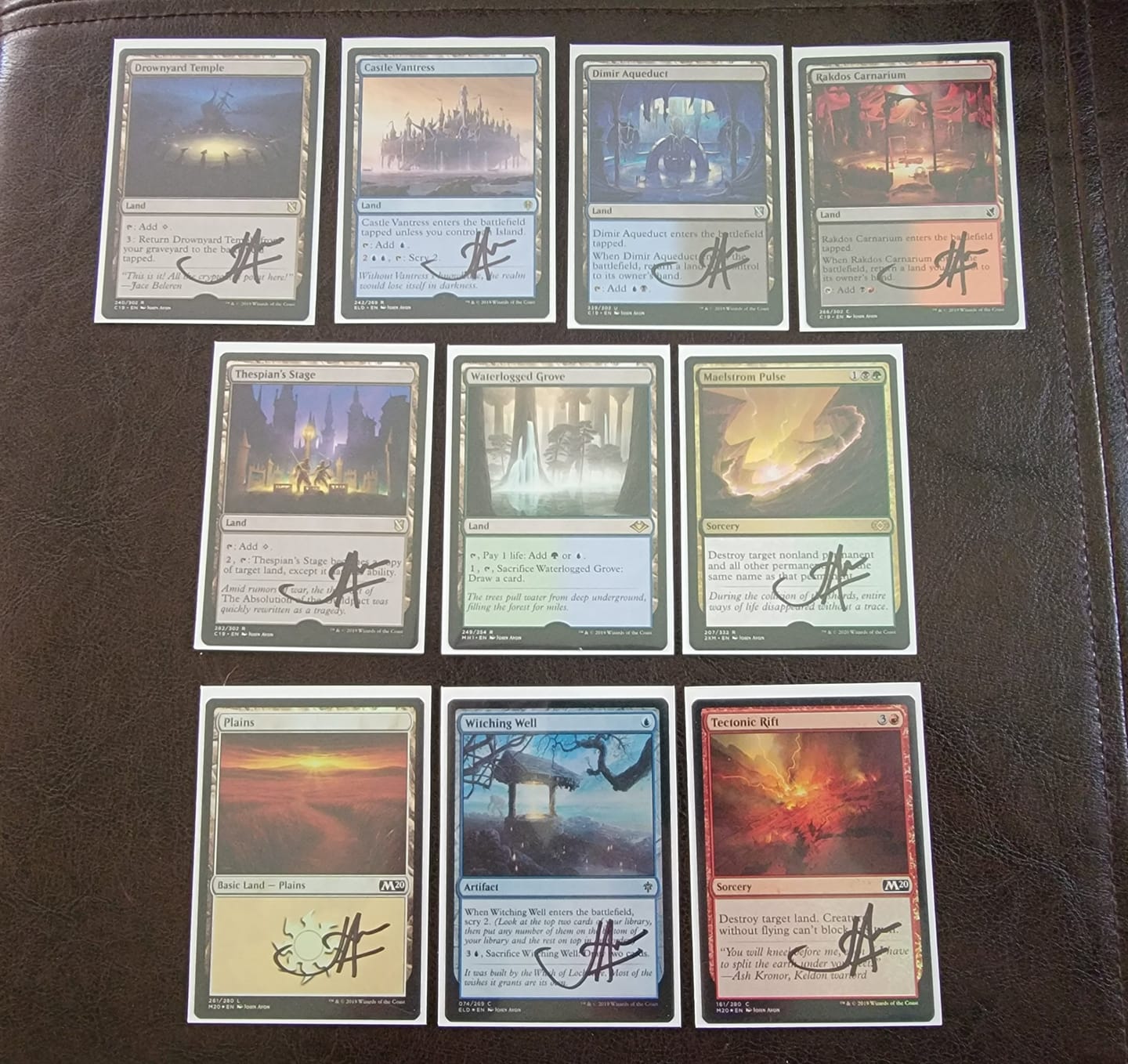 Is this Magic the Gathering card signed by John Avon and is it