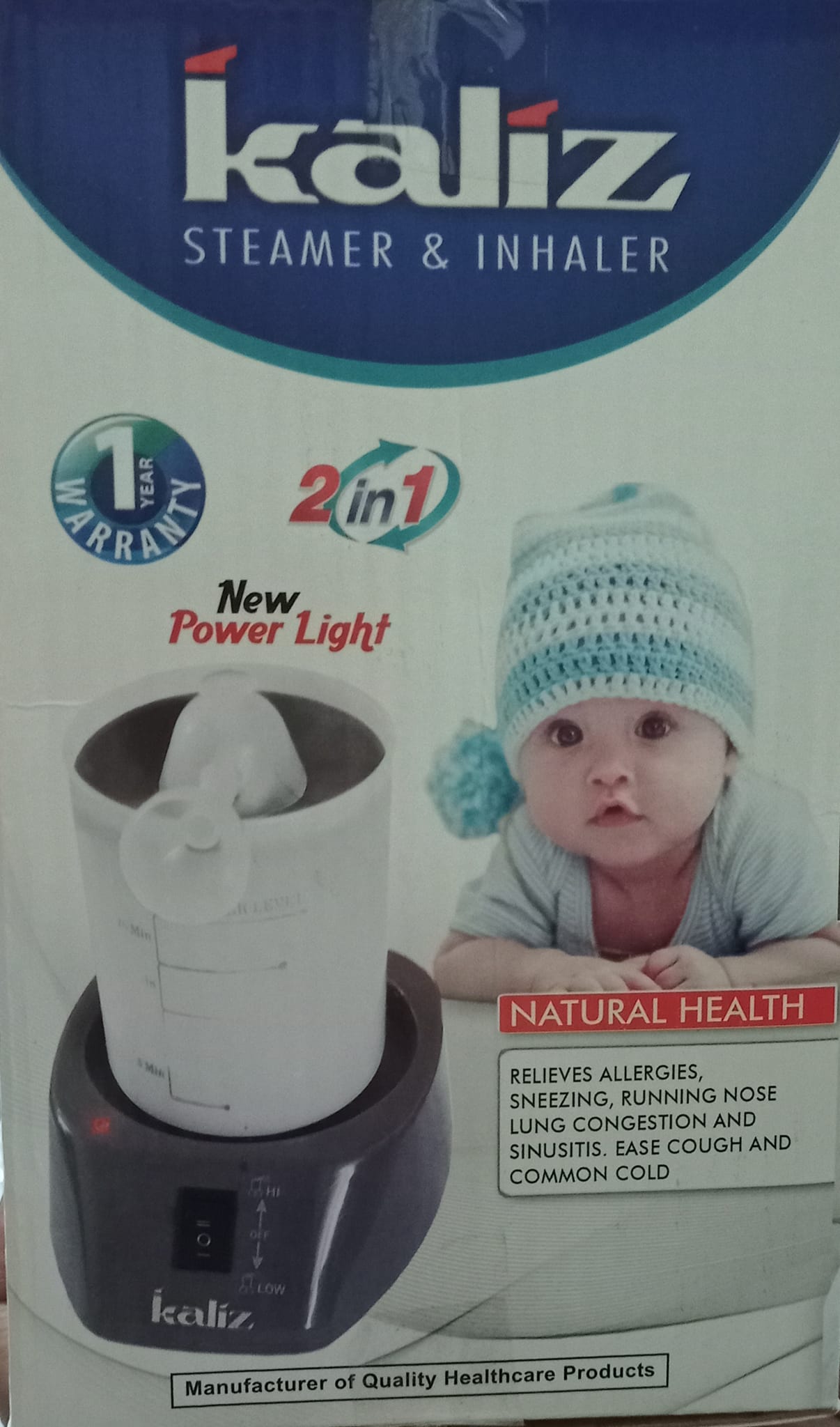 Niwi Mall - 2 in 1 Streamer + Inhaler to remove Chest...