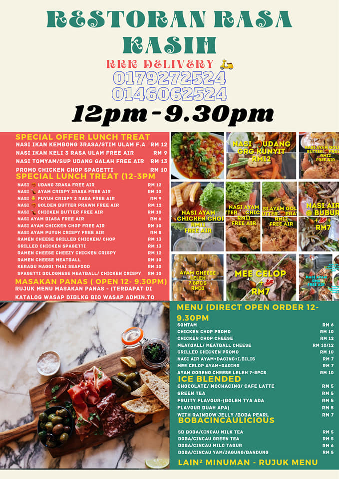 ASSALAMUALAIKUM.. RRK DELIVERY ON..... - Restoran Rasa Kasih | Facebook