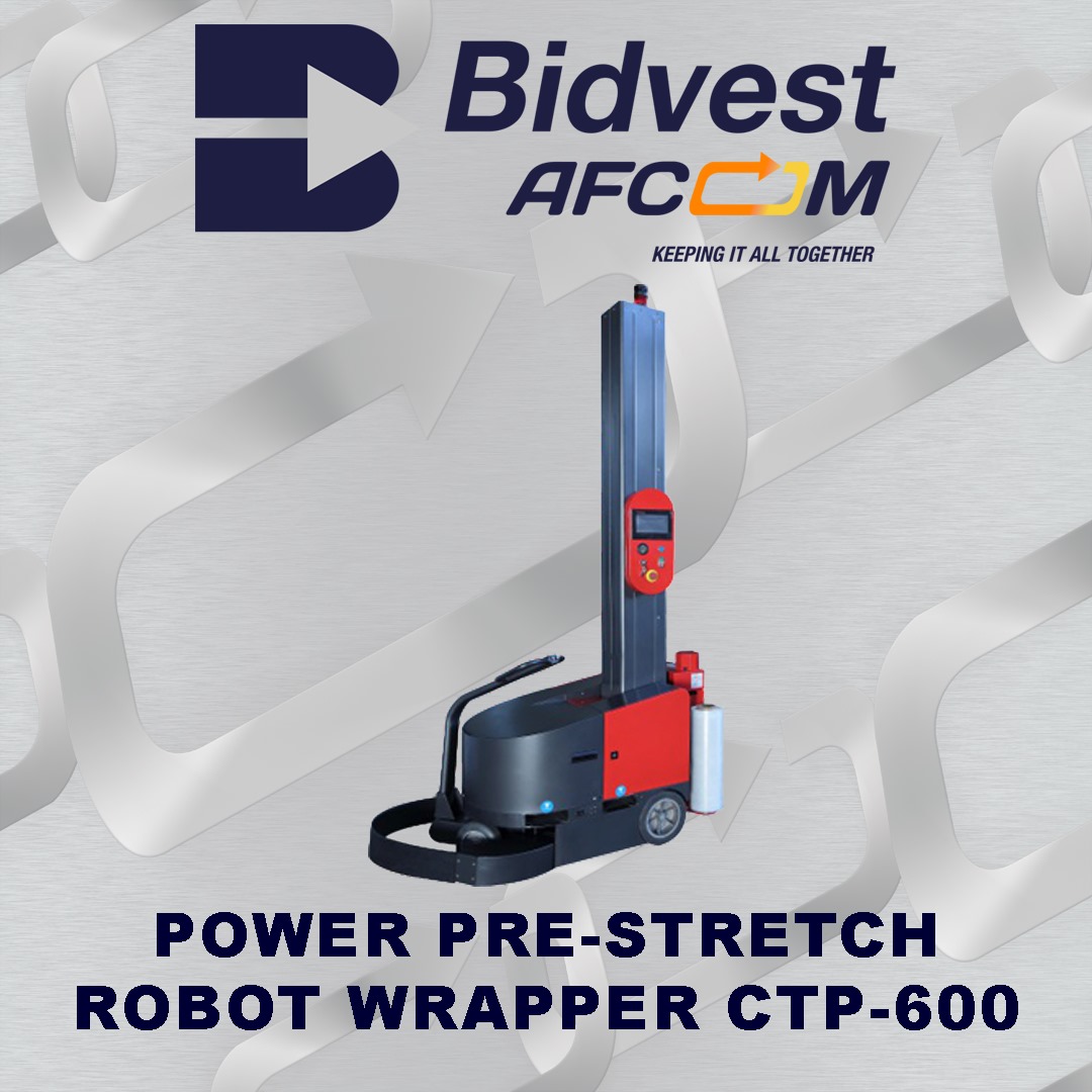 Bidvest AFCOM - The CTP self-walk / Robot pallet wrapper offers two ...