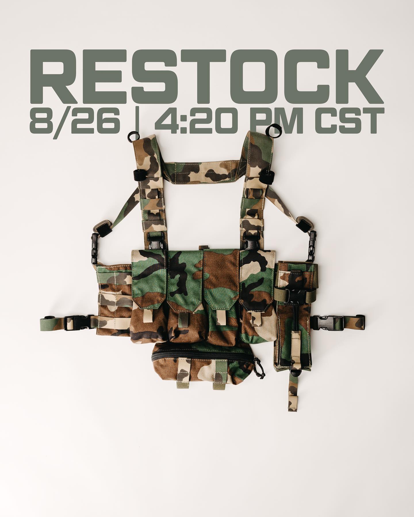 Onward Research multicam recce rigs restock