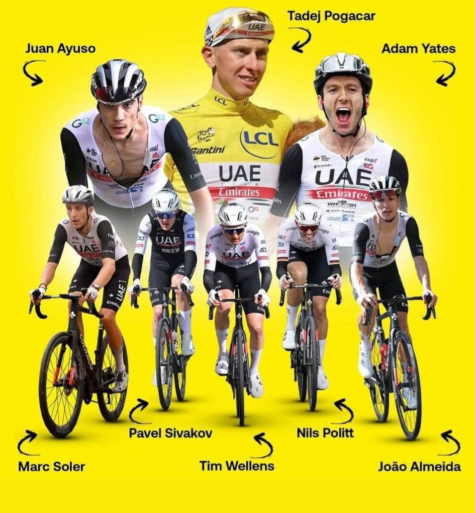 Rabbit Cycling - El UAE Emirates confirma su planilla para...
