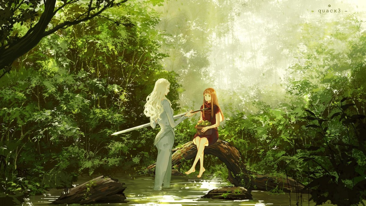 Teresa & Clare - Claymore - Twin Goddesses
