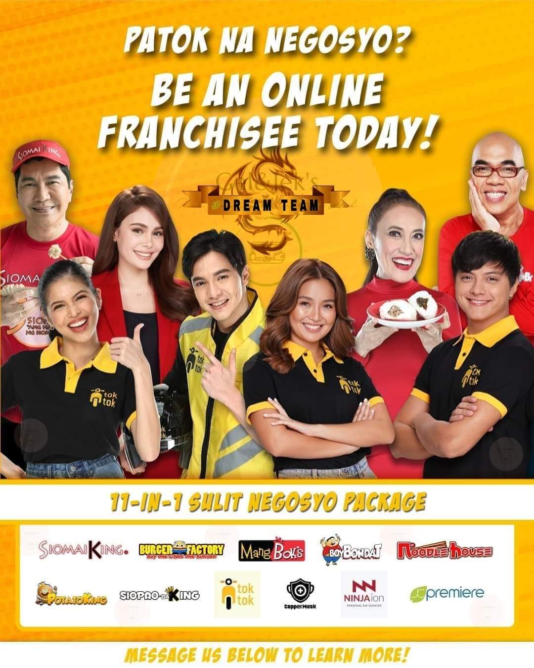 Toktok Online Franchise Operator and Toktok Rider
