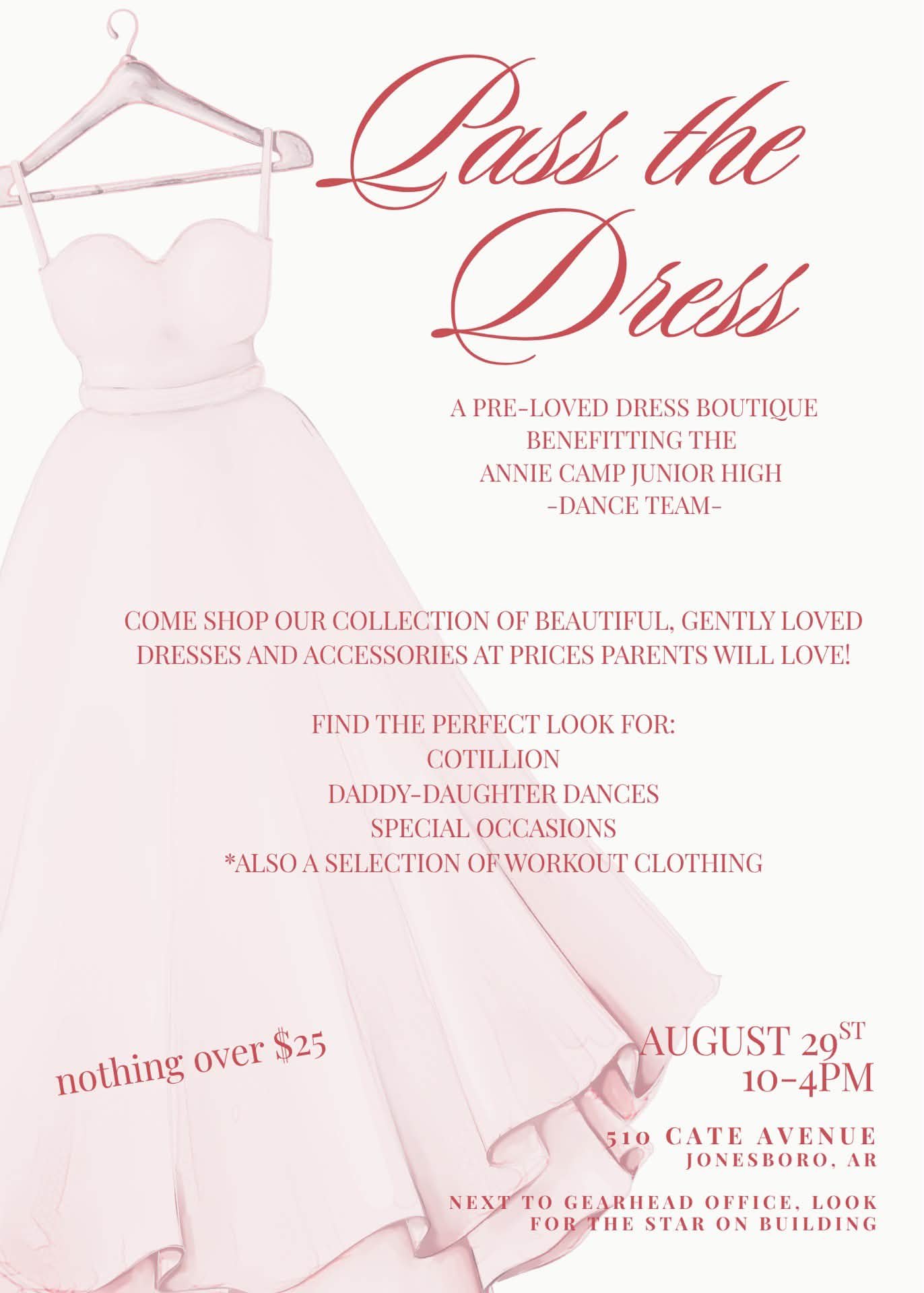 formal dress shops in jonesboro ar Gently used dresses and athletic wear for sale Jonesboro, AR, benefiting Annie Camp Dance M)