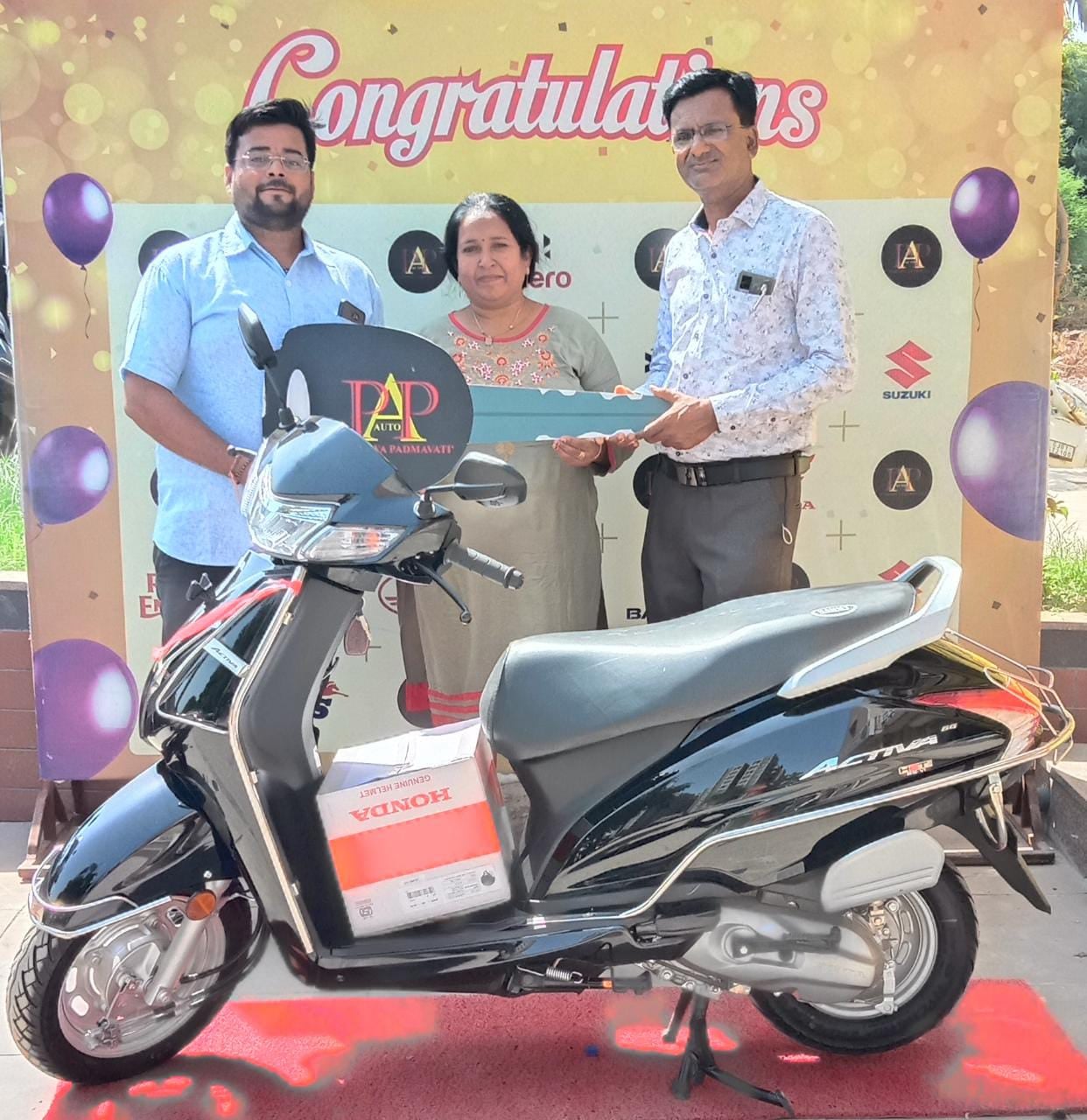 Congratulations 🎉RAMESH G PATEKH... - Parshwa Padmavati Auto