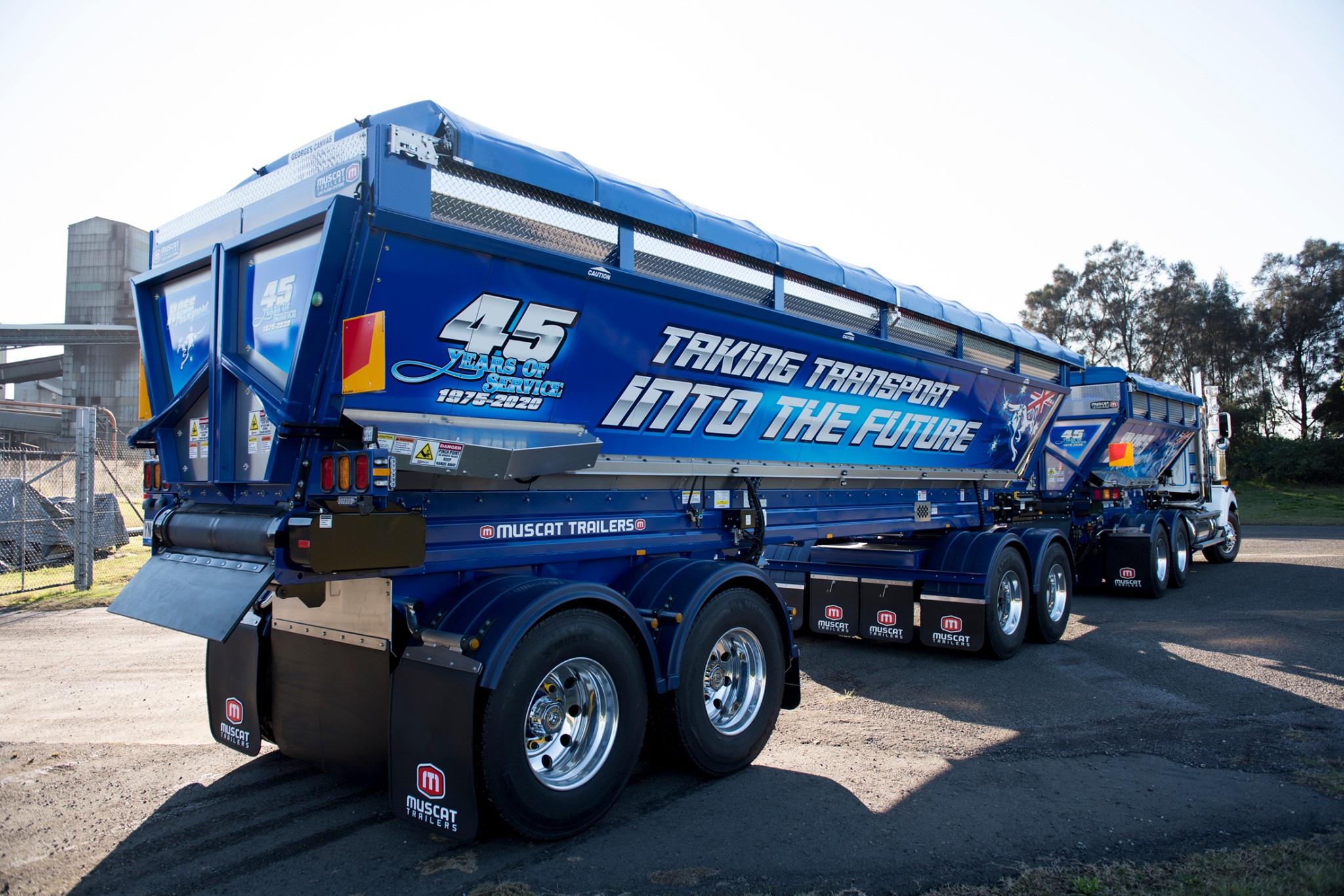 Muscat Trailers - Introducing the new Muscat Falcon Truck...