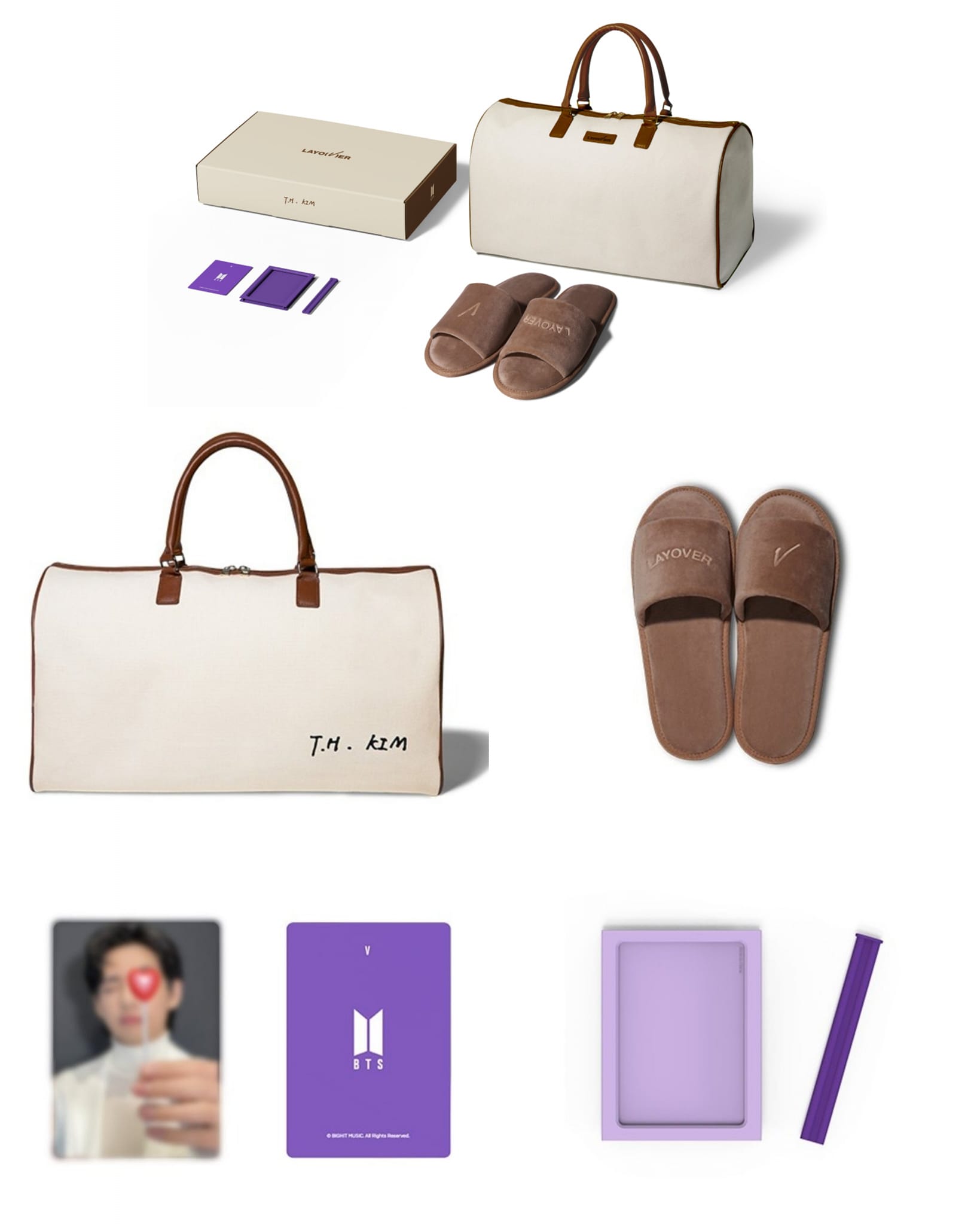 Fue anunciada la Merch Box #17 inspirada en #LayoVer de Tae. El