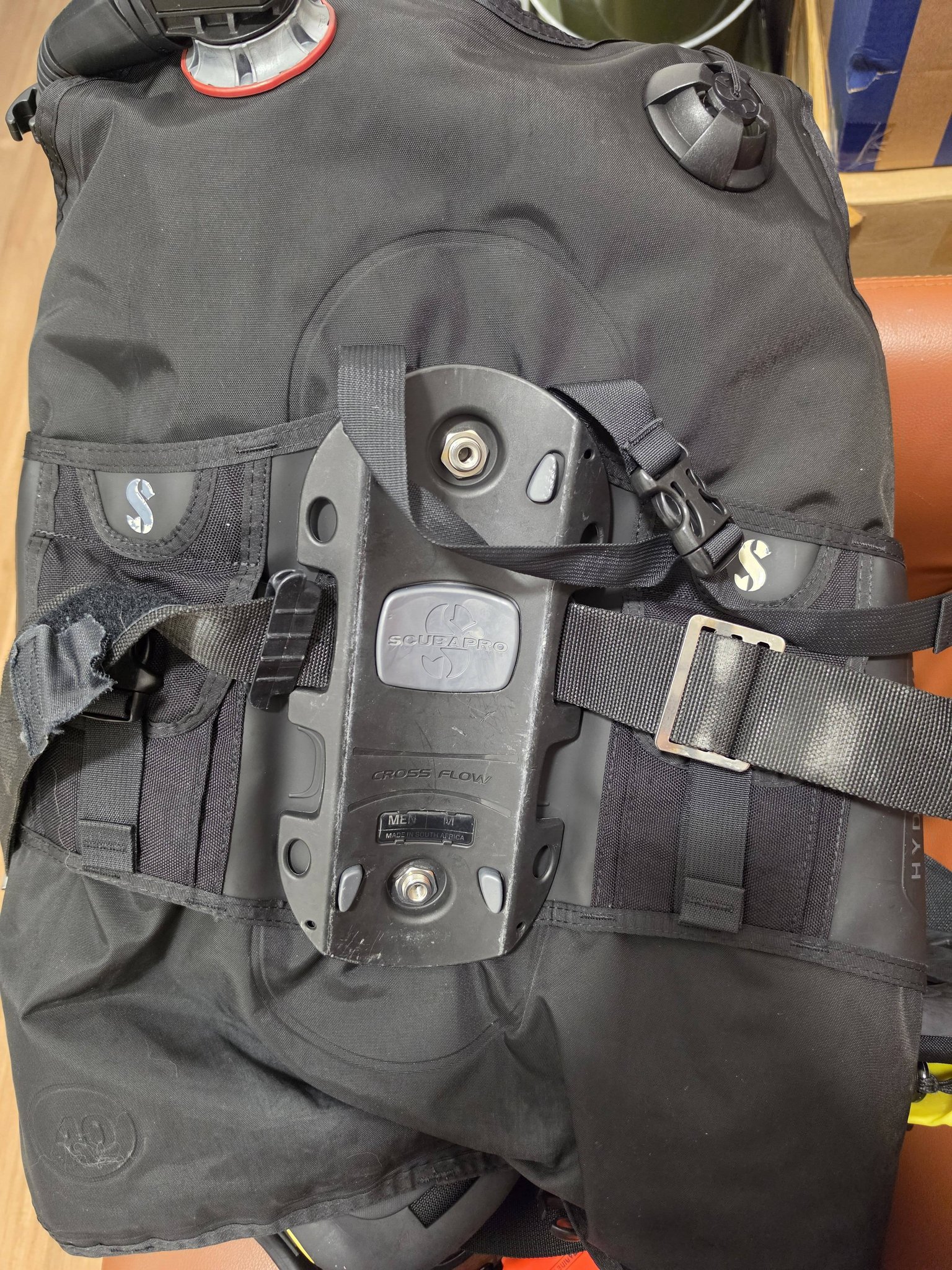 Scubapro Hydros Pro BCD for sale with durable Monprene gel harness