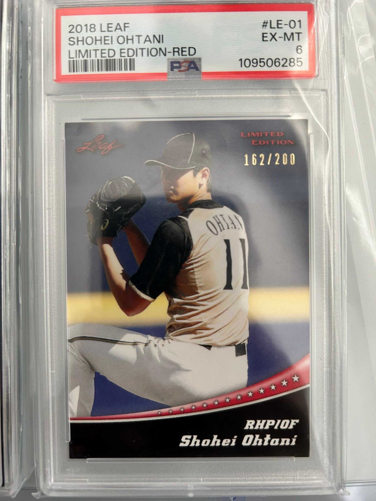 2018 Ohtani sports cards for sale