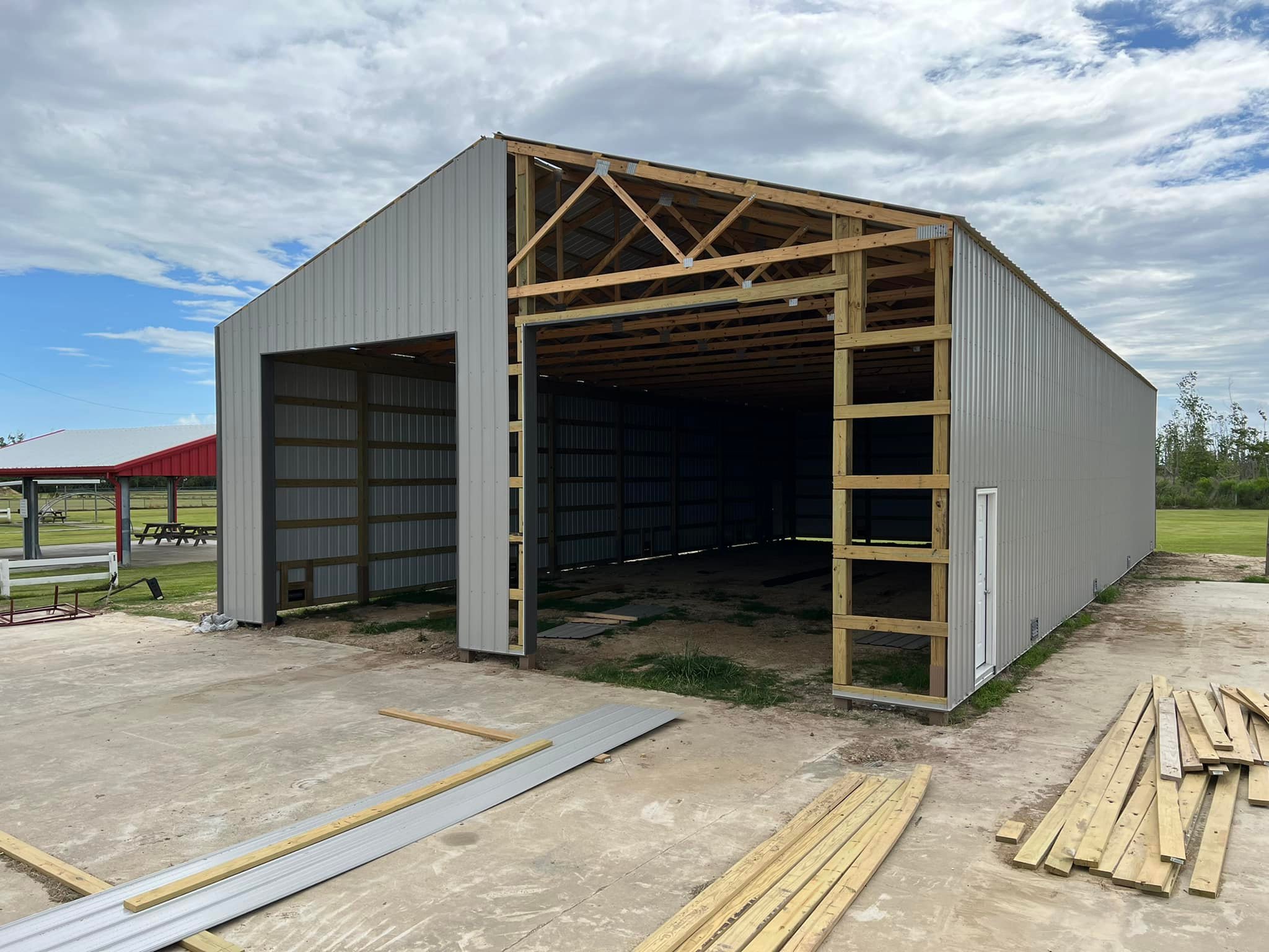 Ranger Buildings - BUILDING LOADING… This 40x80x16 is going to look ...