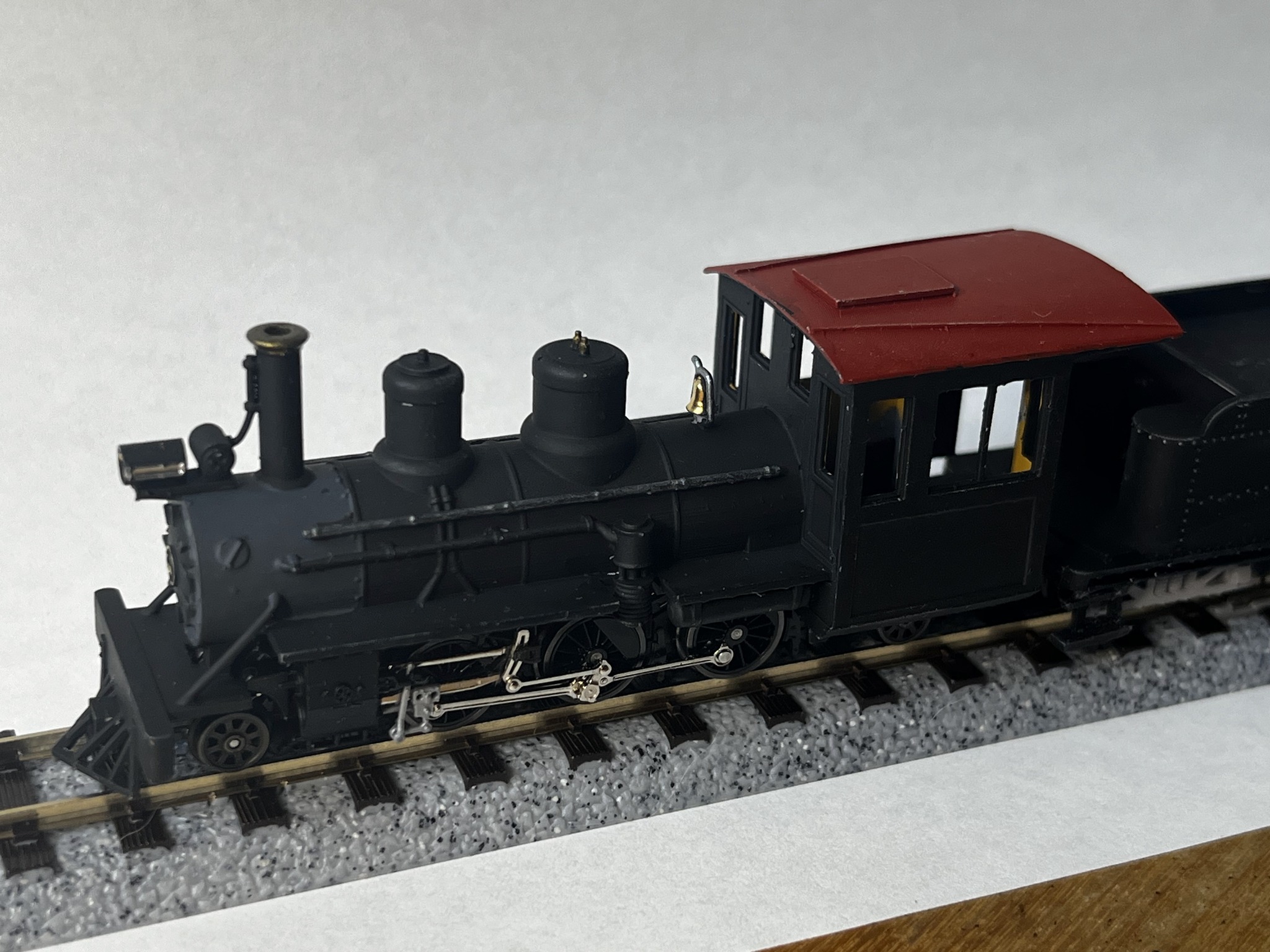 Modified 2-6-0 Baldwin locomotive design
