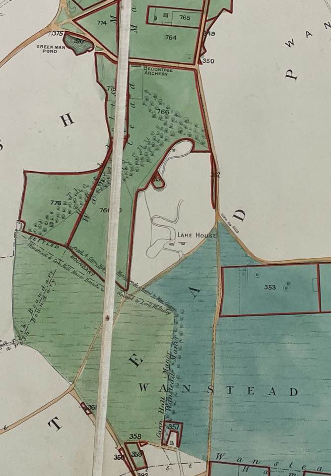 Friends of Wanstead Parklands | Historic maps of the Wanstead Park and ...