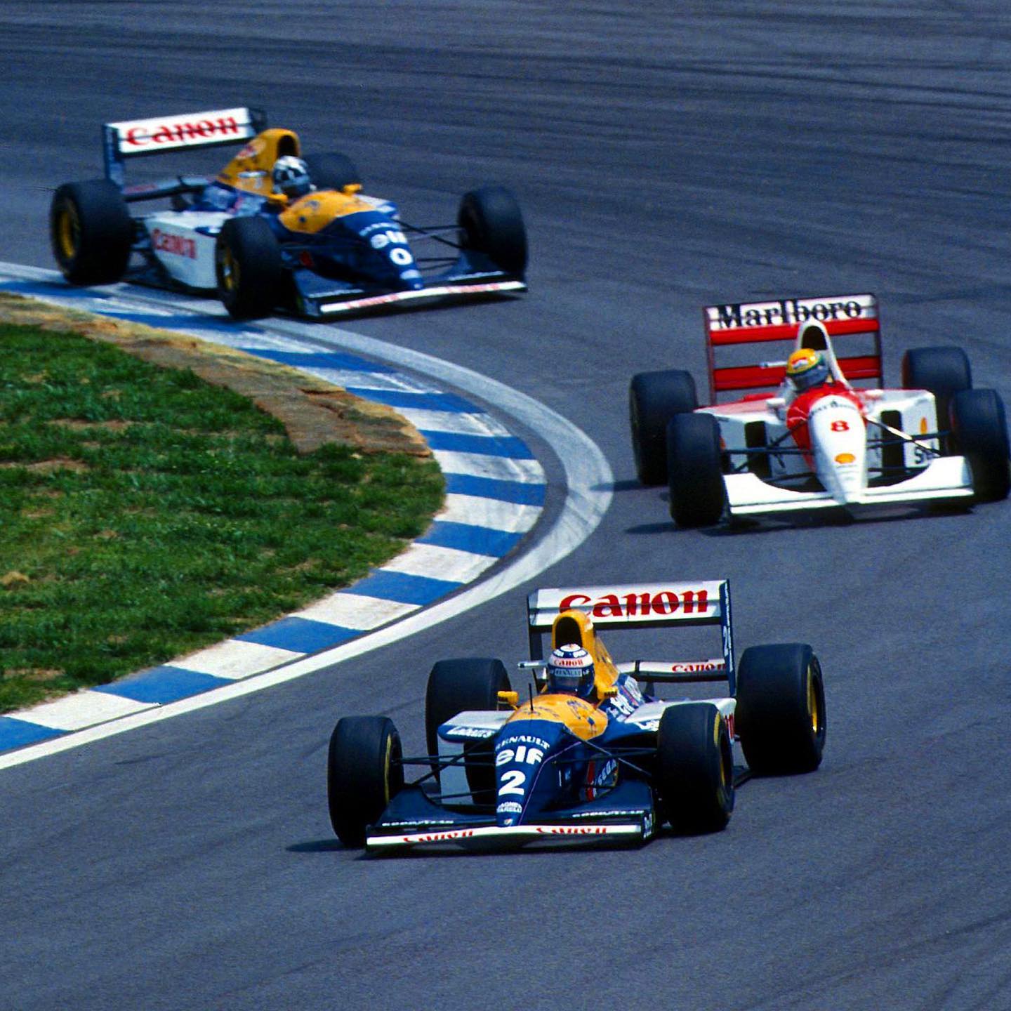 1993 – #OnThisDay May 9, Alain Prost won the Spanish Grand Prix at