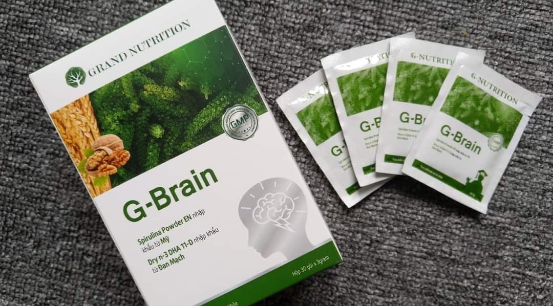 Gbrain -... - Gbrain - Cốm trí não nuôi dưỡng tài năng trẻ