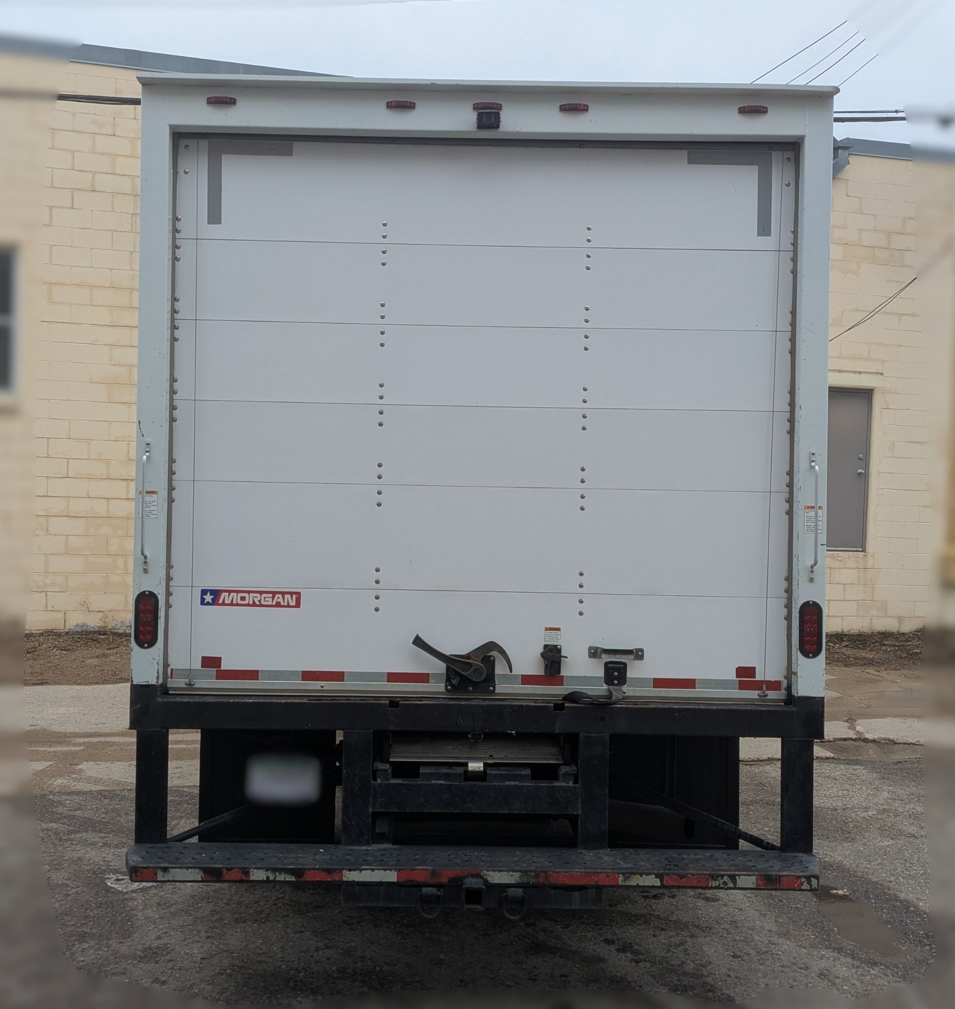 Morgan box overcab Roll out ramp -16'long-8'wide-7'7