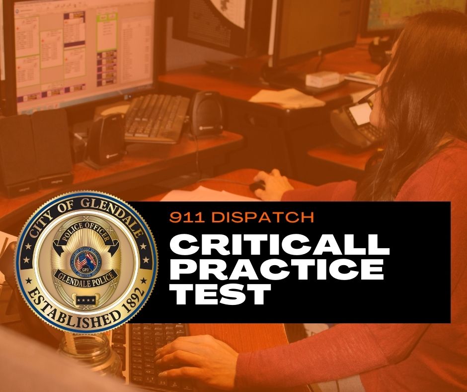 ☝️ TESTING... - Glendale Police Department Recruiting Unit