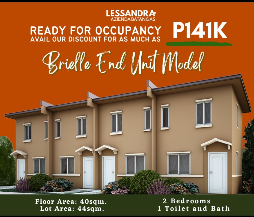 READY FOR OCCUPANCY ‼️ Affordable HOUSE AND LOT - Lessandra Azienda ...