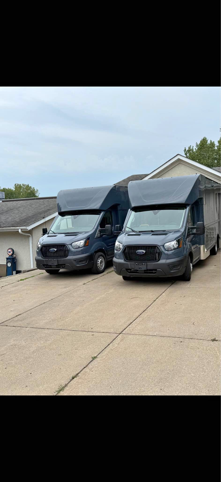 2021 T350 Hd Transit Van box truck with utilimaster box - Commercial ...