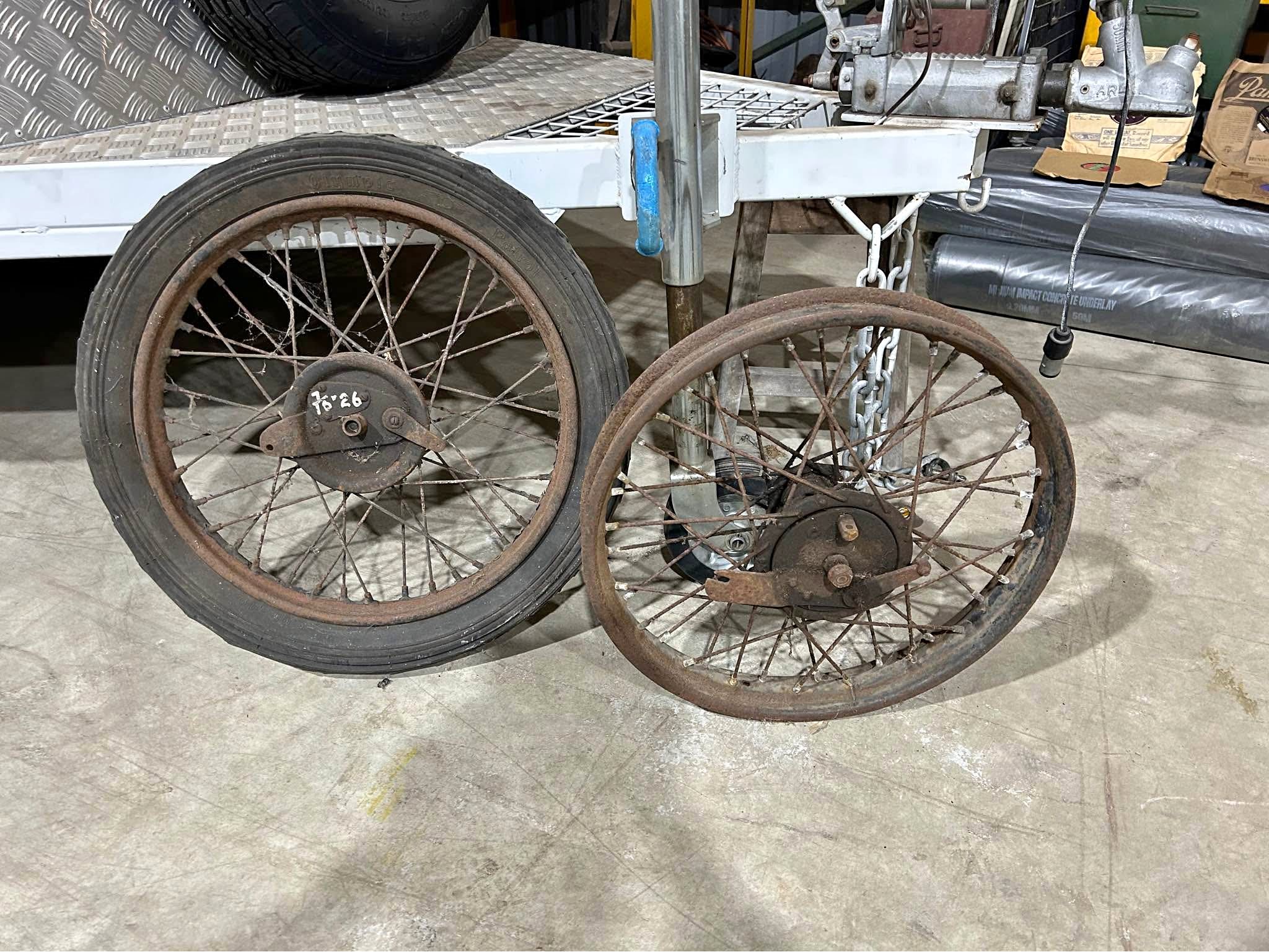 Vintage motorcycle wheels - Car Wheels, Tires & Parts - Forrestdale ...