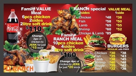 D RANCH - Our full menu was created with everyone in... | Facebook
